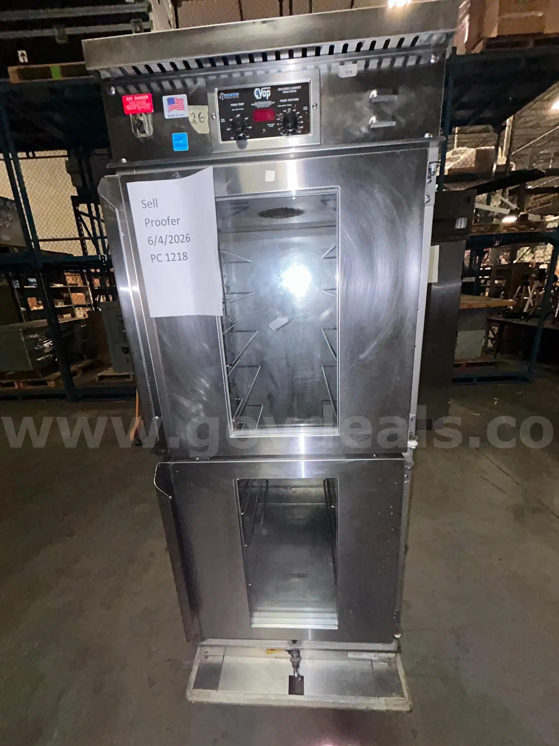 Pass Thru Proofer Holding Cabinet - Parts