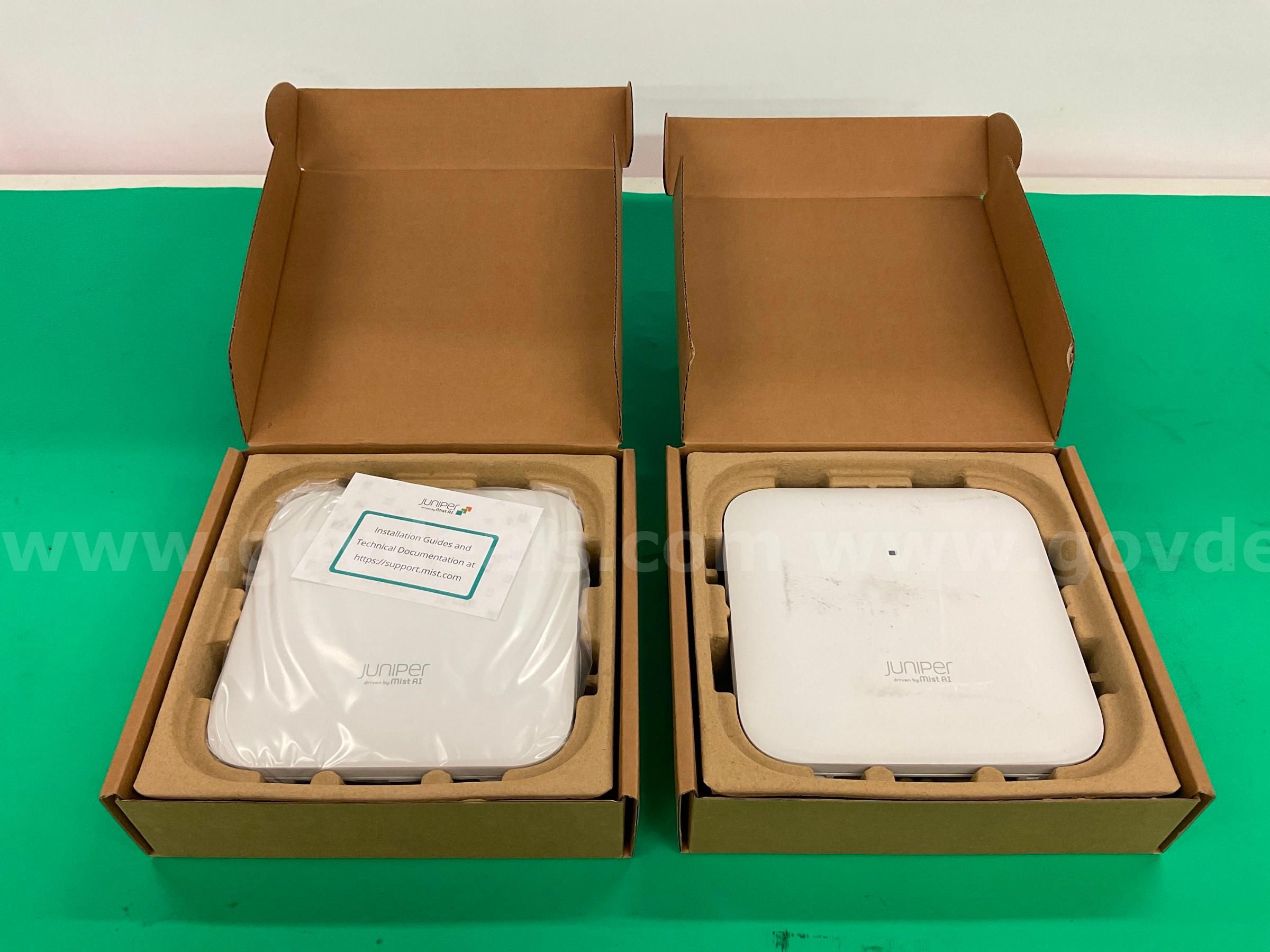 2 - Juniper Networks Mist Wireless Access Points Model AP43E in Packaging