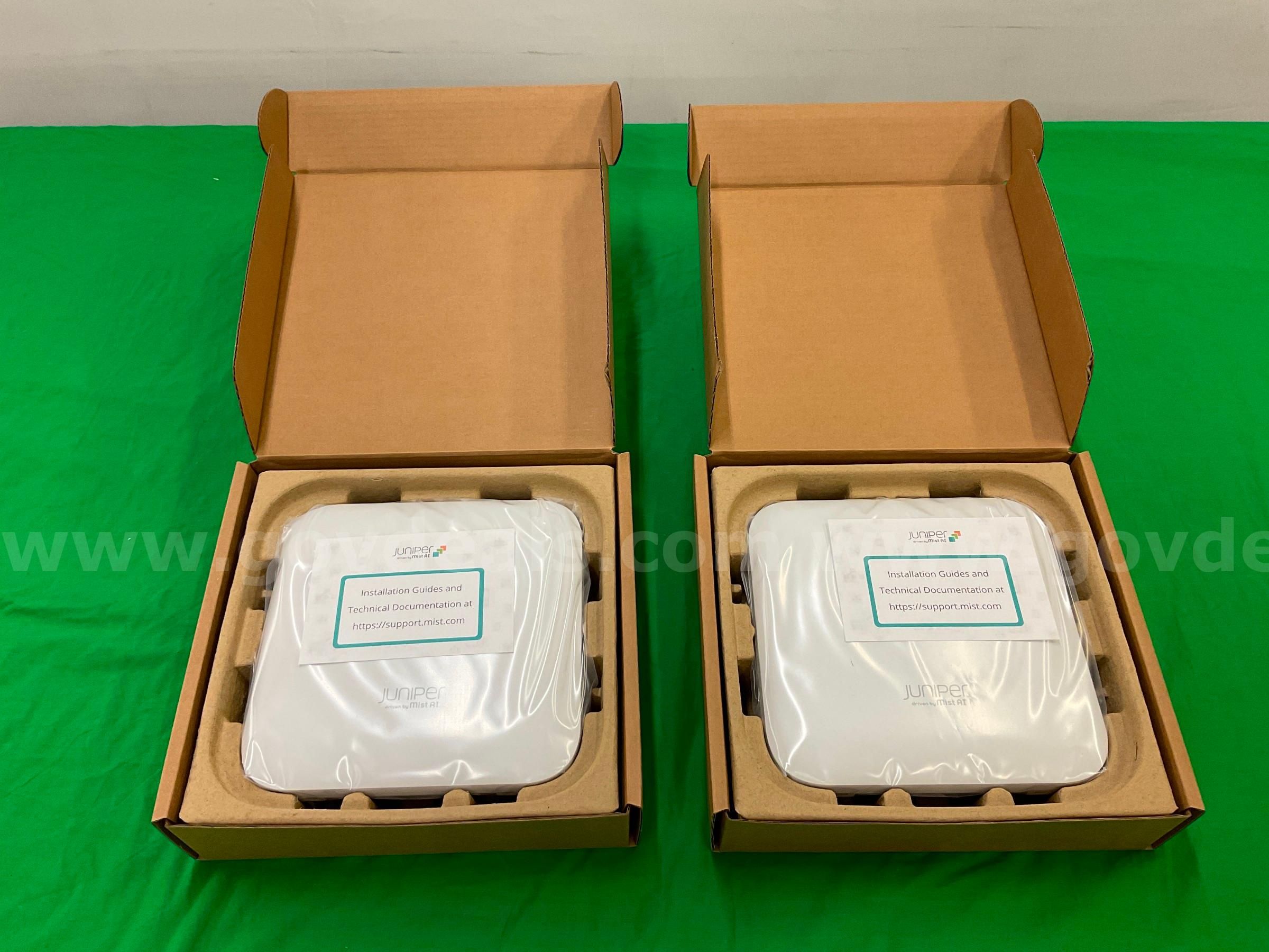 2 - Juniper Networks Mist Wireless Access Points Model AP43E in Packaging