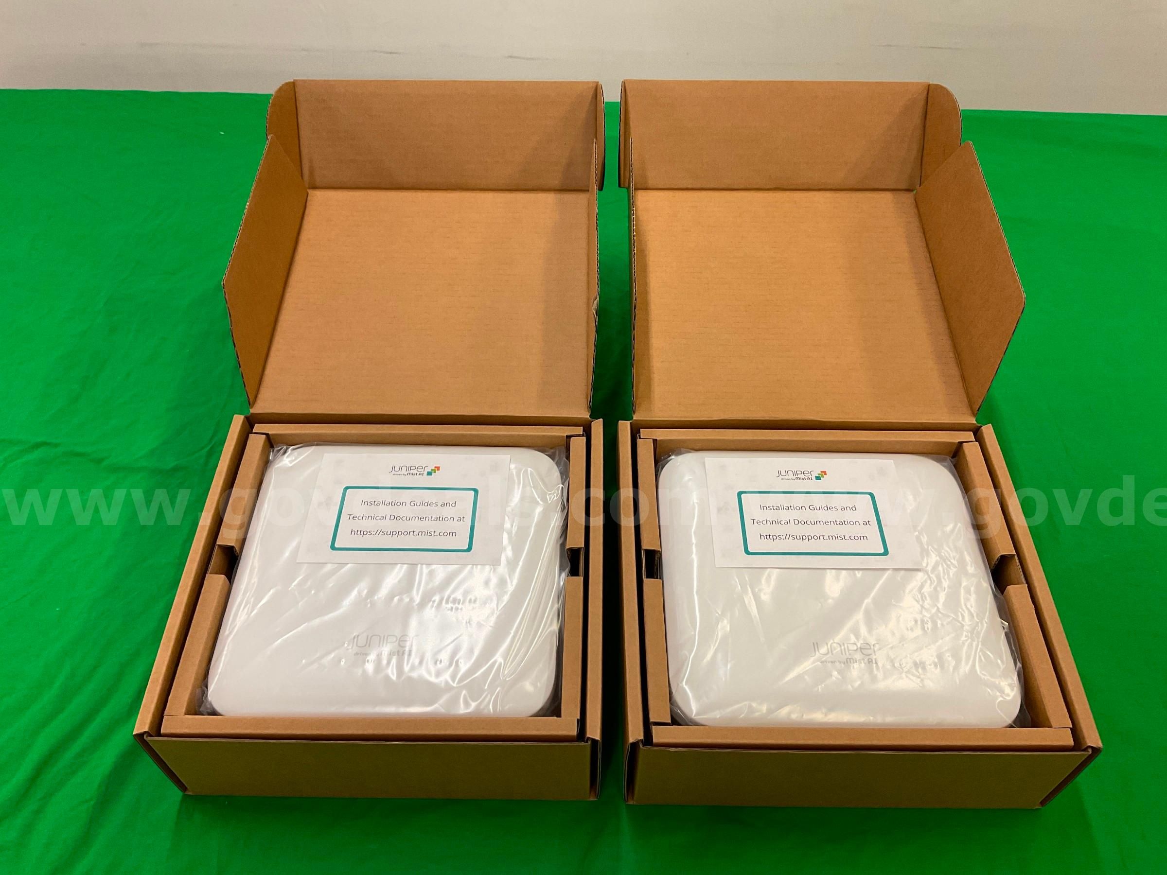 2 - Juniper Networks Mist Wireless Access Points Model AP45 in Packaging