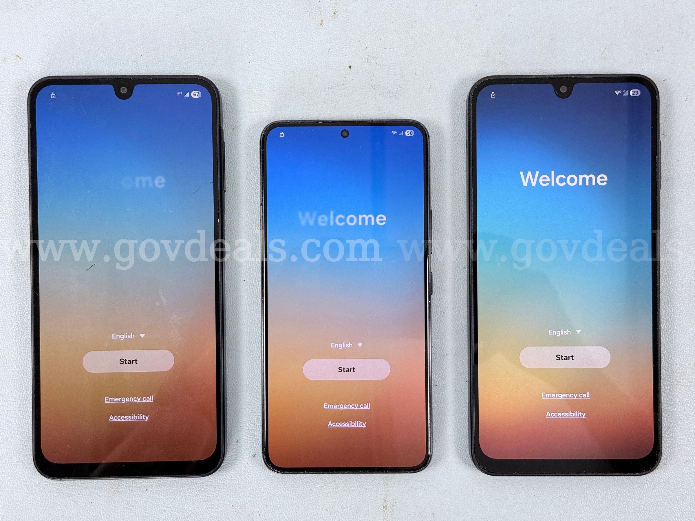 3 - Samsung Cell Phones (User Locked)