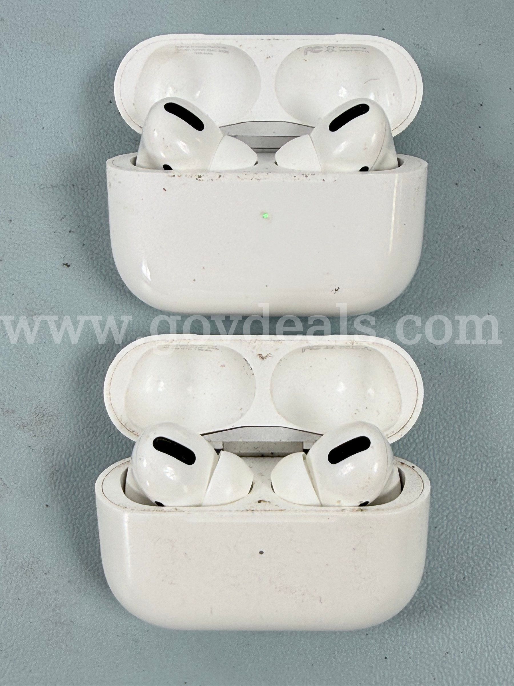 2 - Apple Airpods Pro Model A2190 With Charging Case