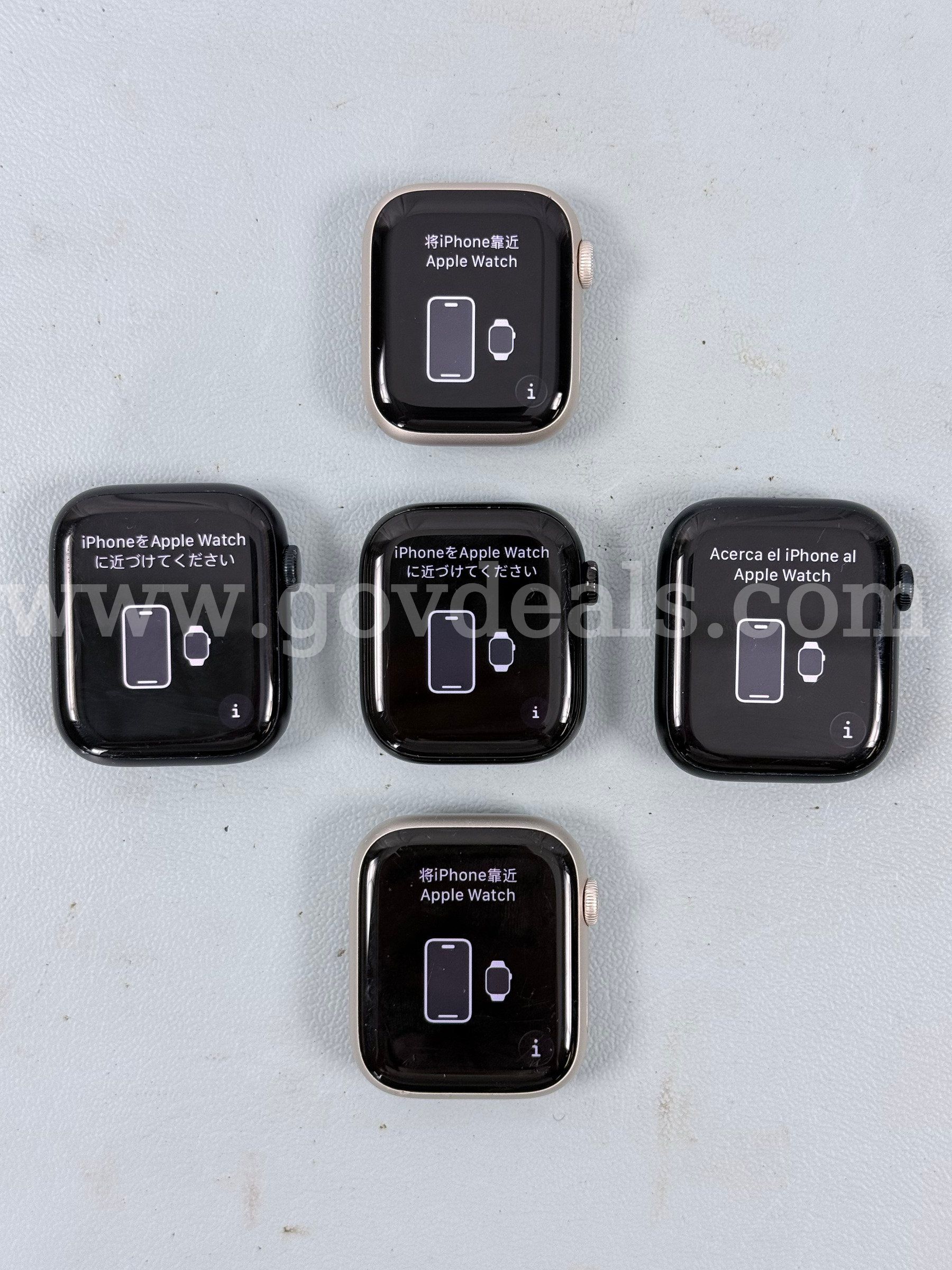 5 - Apple Watches (User Locked)