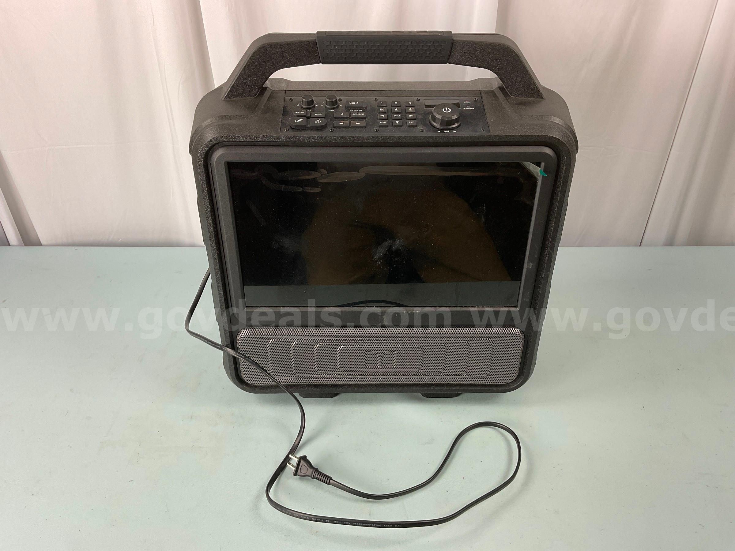 Monster Brand Monster Vision 15.6 Karaoke Machine Model MNVISION156