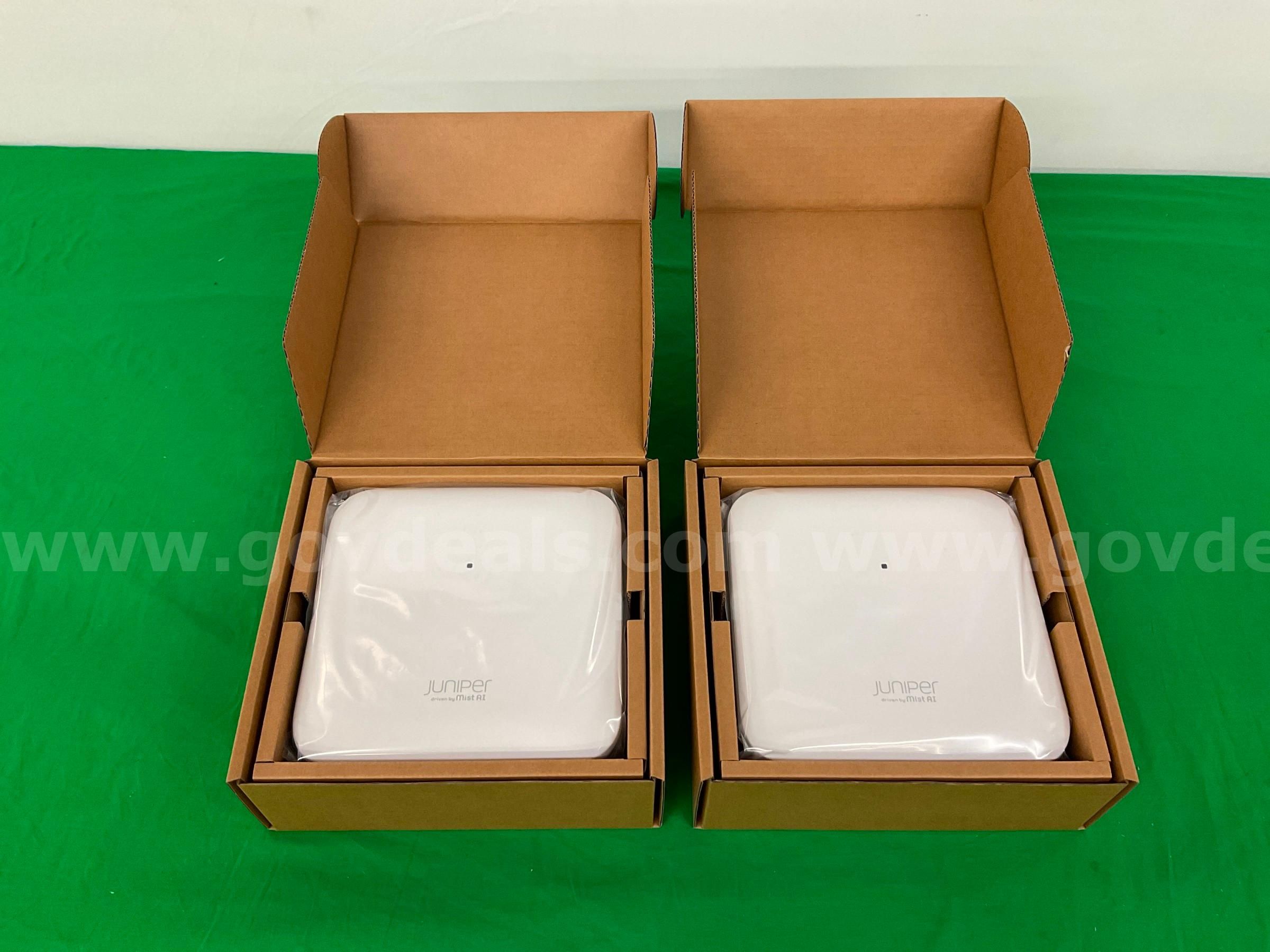 2 - Juniper Networks Mist Wireless Access Points Model AP45 in Packaging