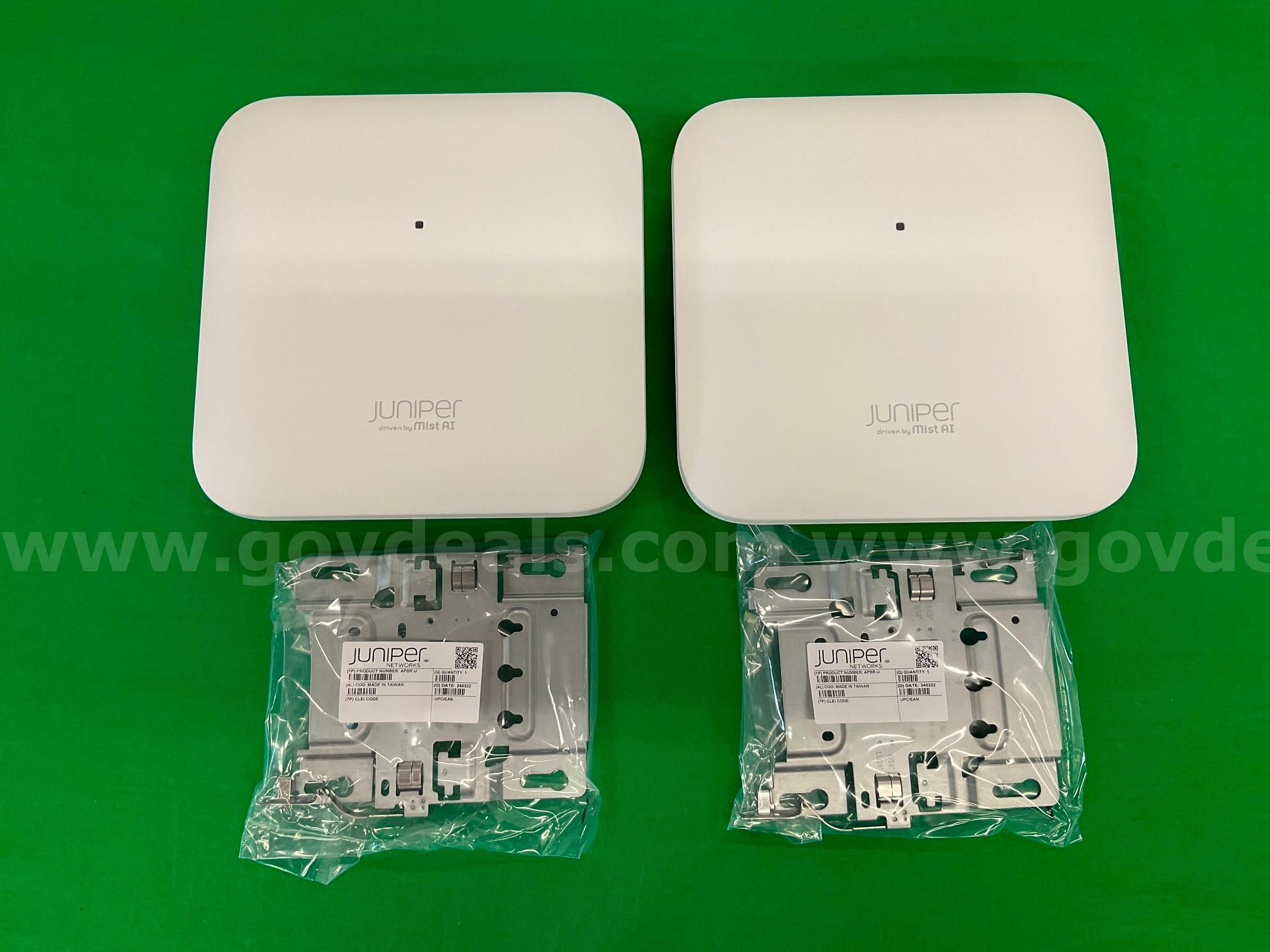 2 - Juniper Networks Mist Wireless Access Points Model AP45 in Packaging