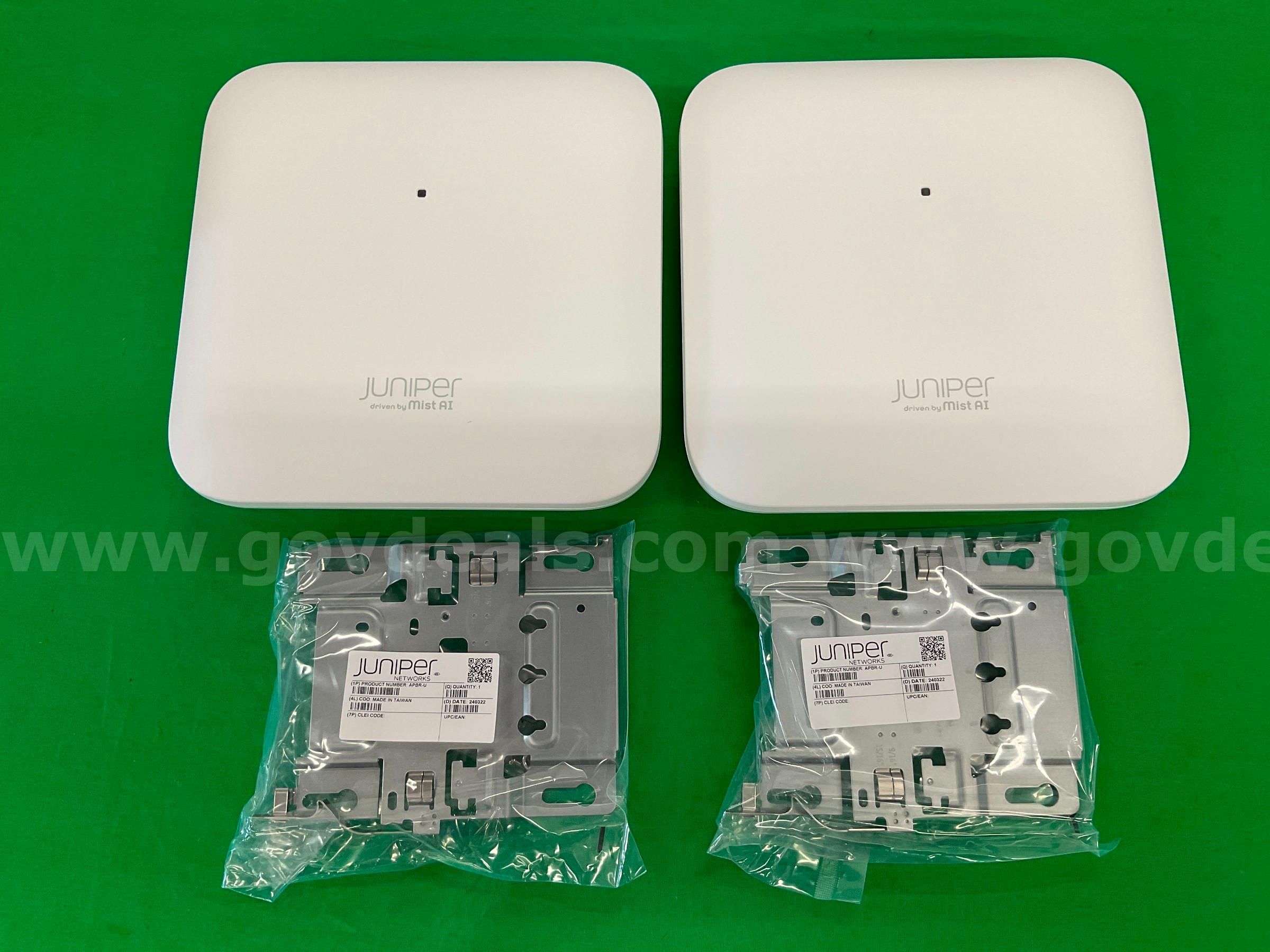 2 - Juniper Networks Mist Wireless Access Points Model AP45 in Packaging