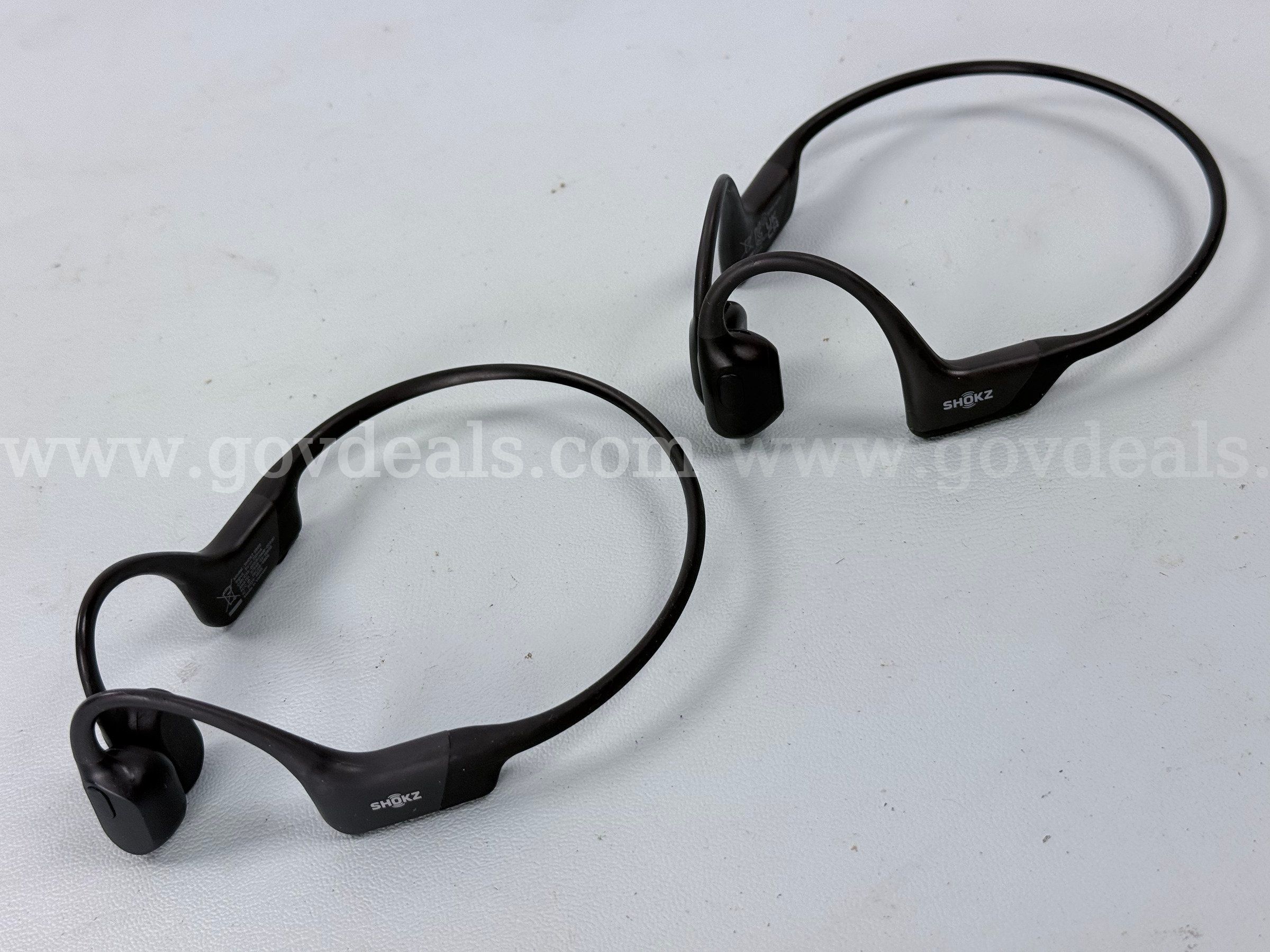 2 - Shokz Bluetooth Wireless Headphones Models Shokz S805 & S810 (Both Power On)