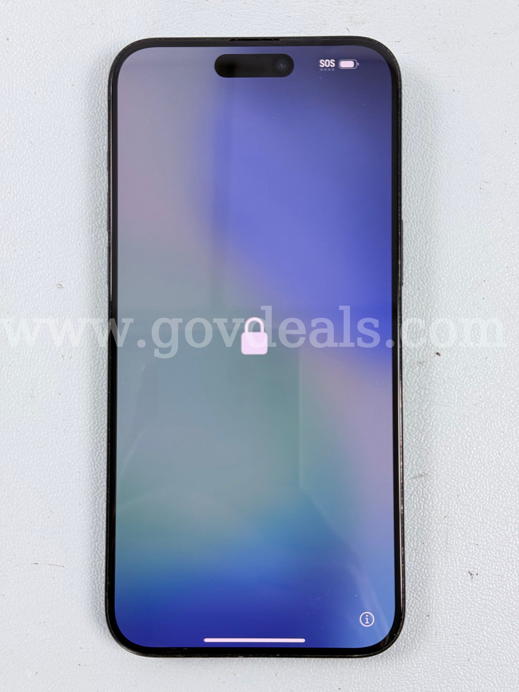 Apple iPhone (User Locked) 15 Pro Max A2849 256 GB IMEI 352832403406275 (Powers On)