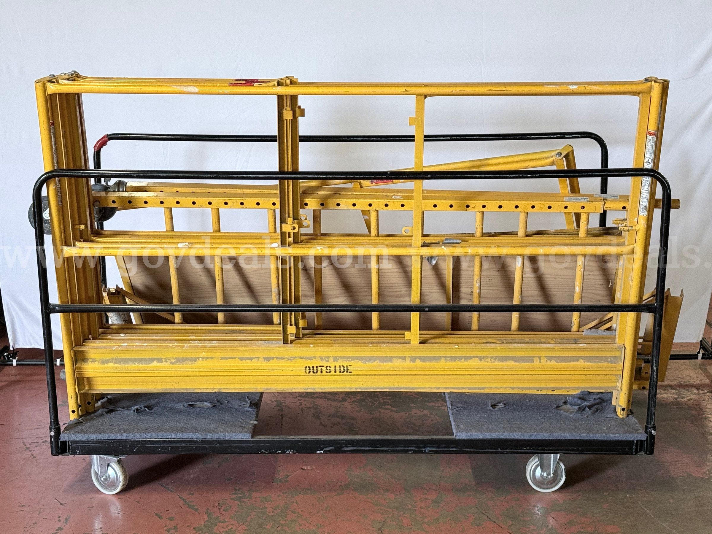 Lot of Scaffolding Equipment (May Be Missing Pieces)