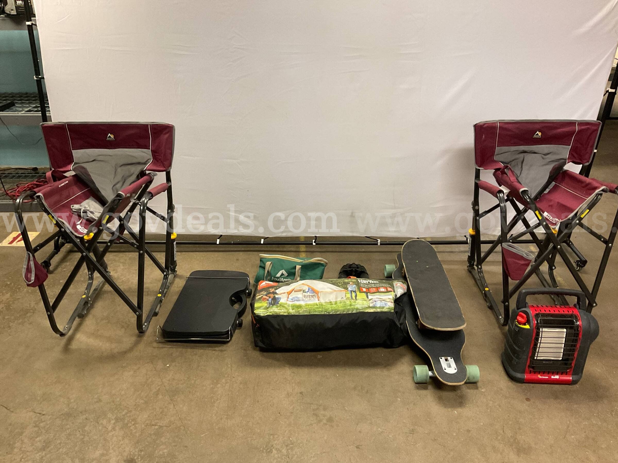 Lot of Misc. Sports and Outdoor Equipment Including Ozark Mr. Heater GCI Outdoor and More