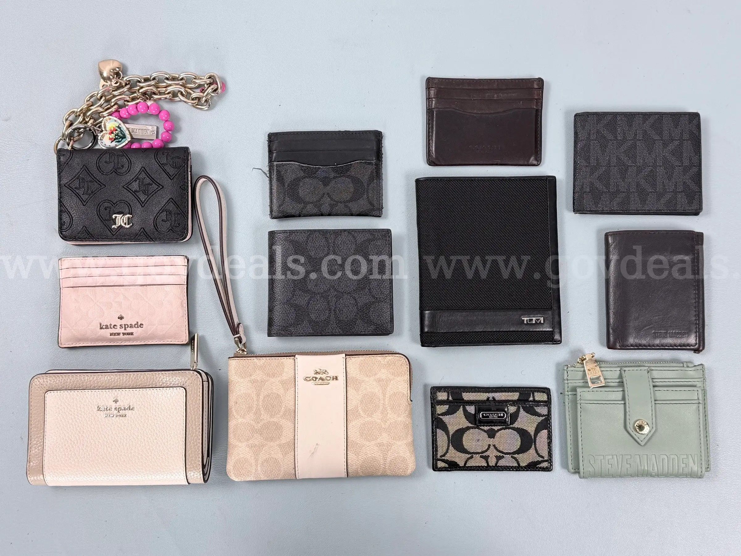12 - Fashion Wallets & Card Holders Labeled as Coach TUMI Michael Kors Kate Spade and More