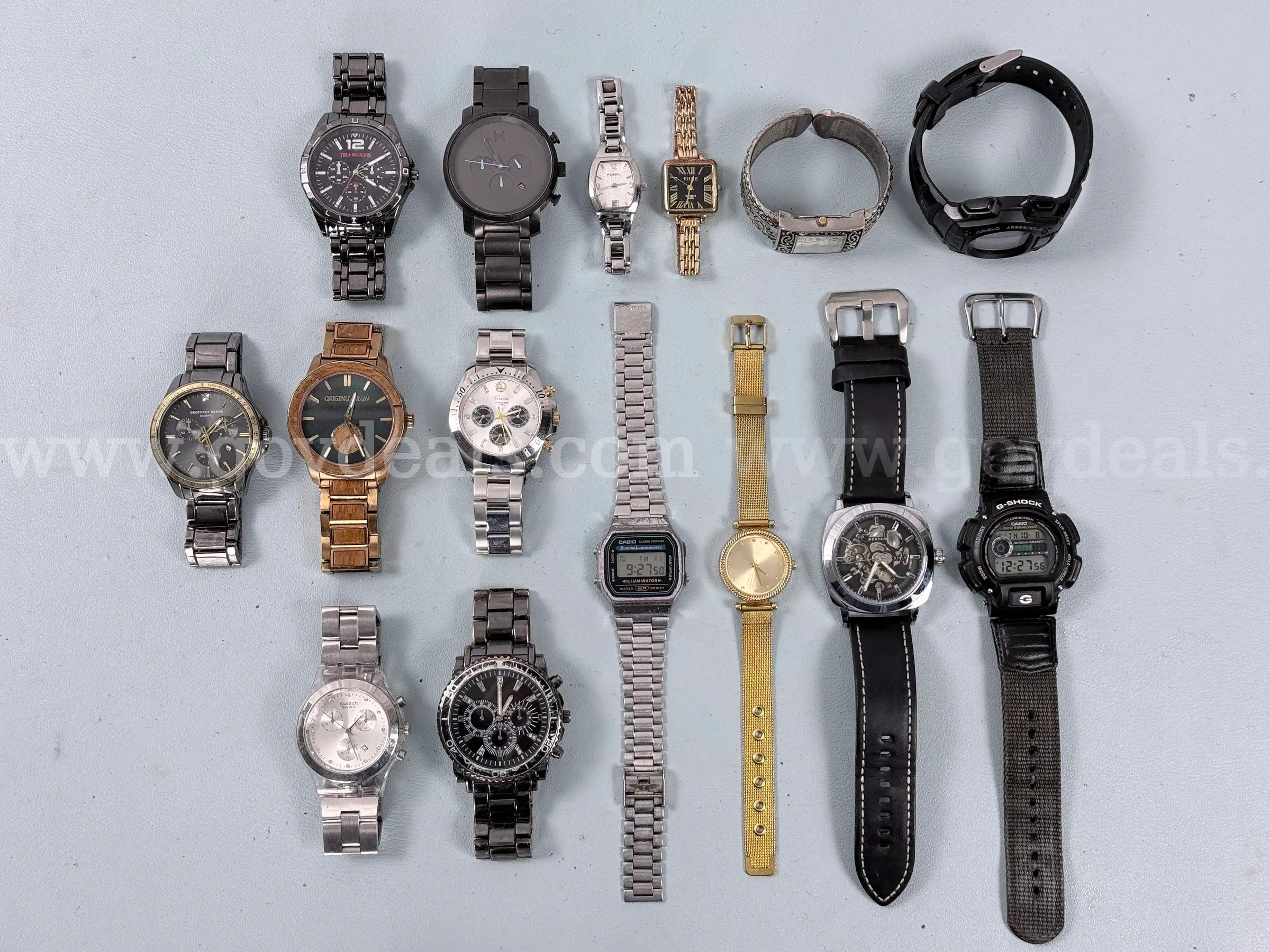 15 - Watches Including Swatch Casio Fossil and More