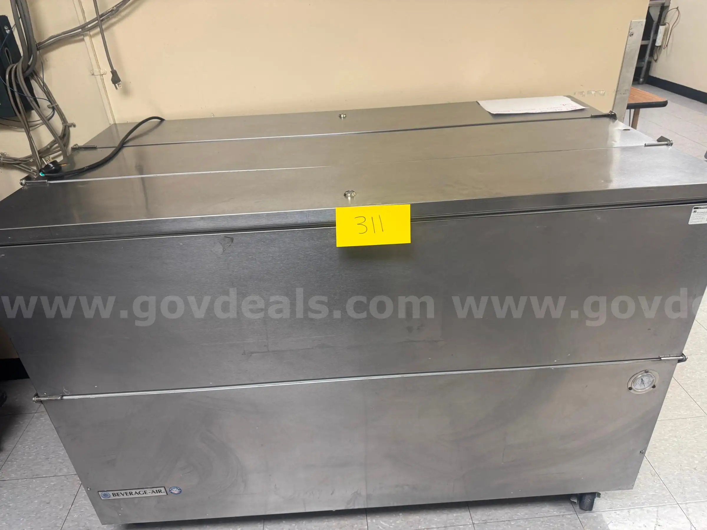 BEVERAGE AIR Milk Cooler Model ST58N-S