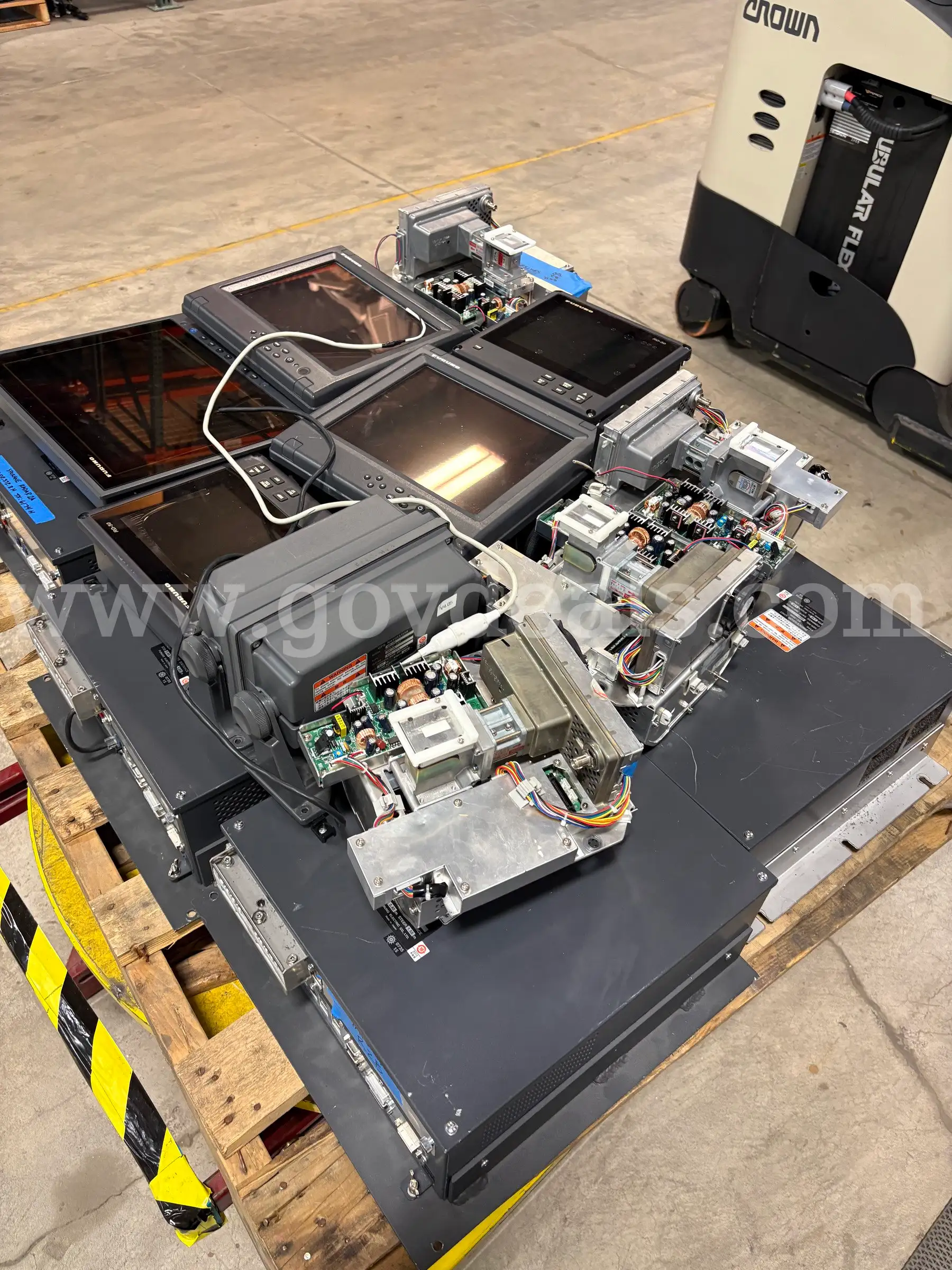 Radar Electronics Lot EC3000 Processing Units RTR-079 Transceivers Displays (ID# 47258) (I09-2R) (26