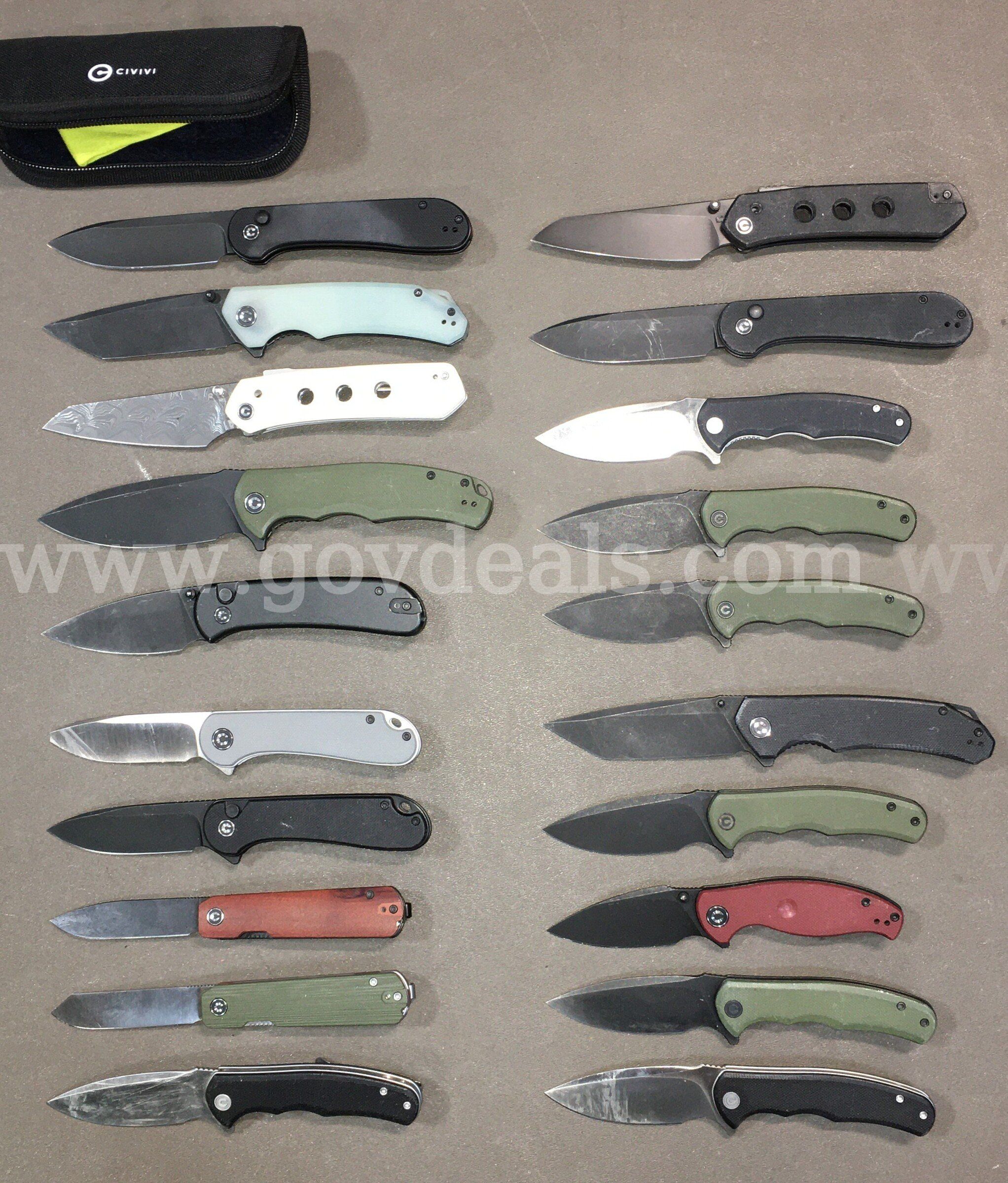 Civivi Knife Lot ~20 Units (ID# 47842) (TSA #1) (NO UPC)