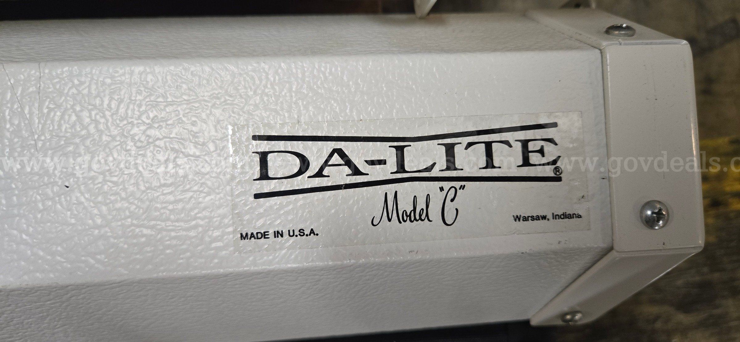 Lot of 8 Da-Lite Model C Projector Screens