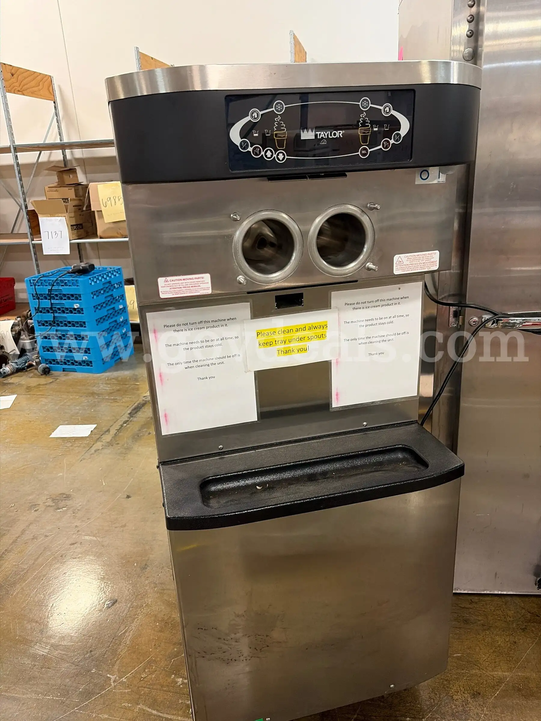 Taylor Crown Soft Serve Freezer