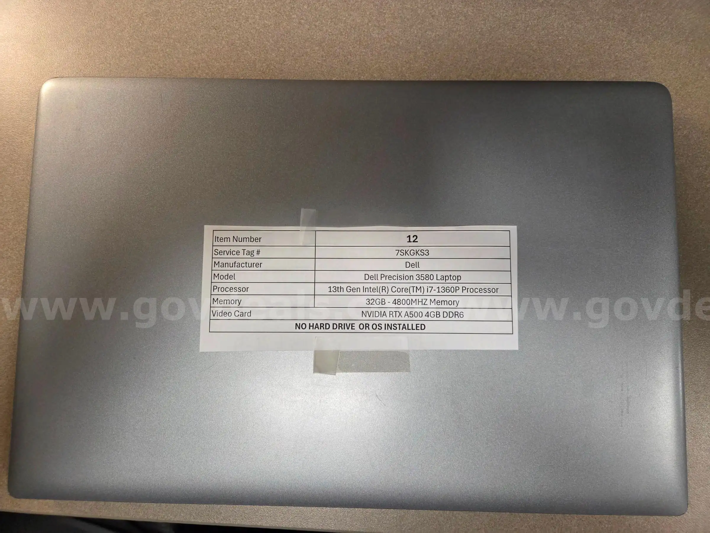 Dell Precision 3580