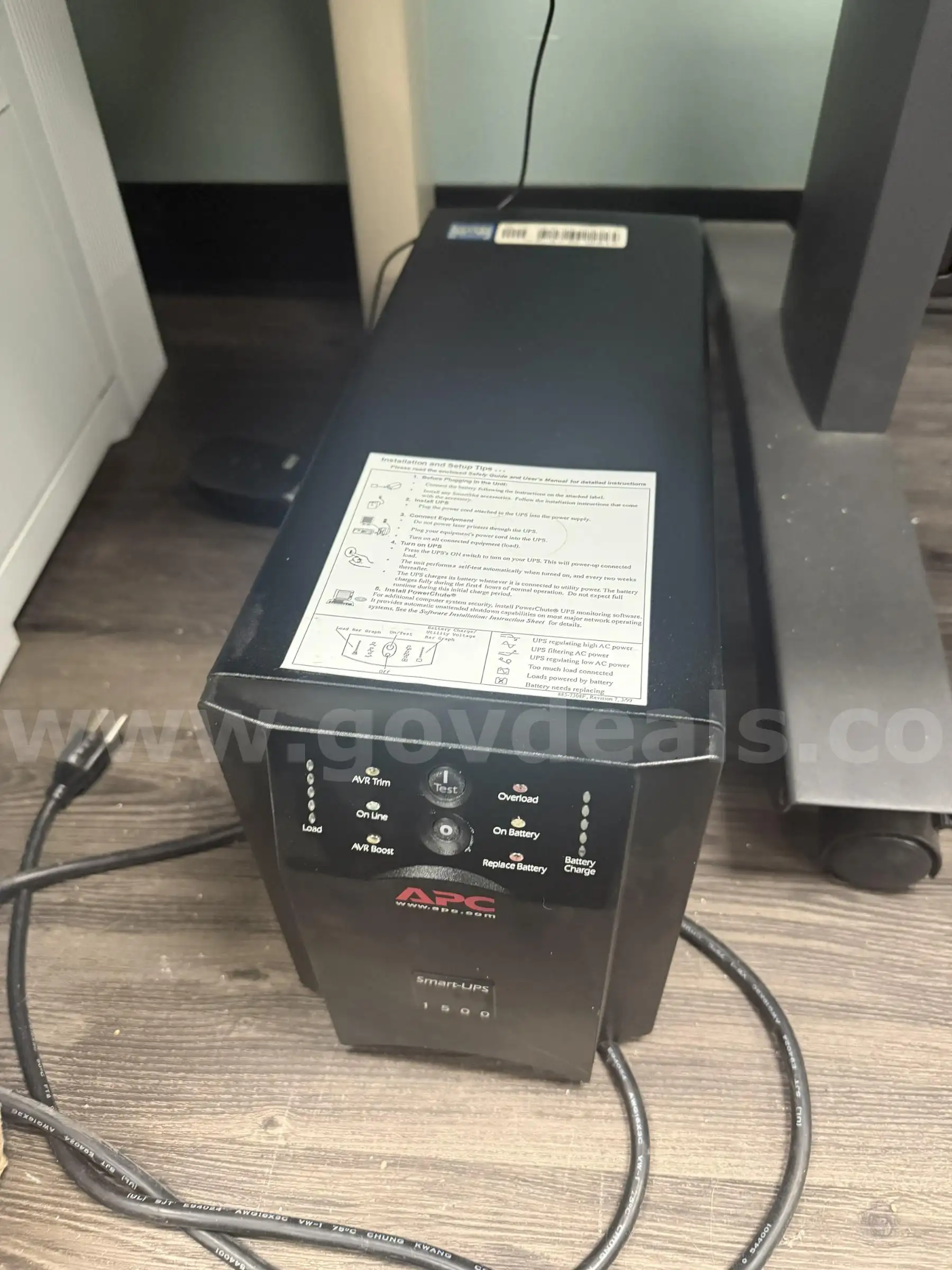 APC GUARD SMART-UPS 1500VA