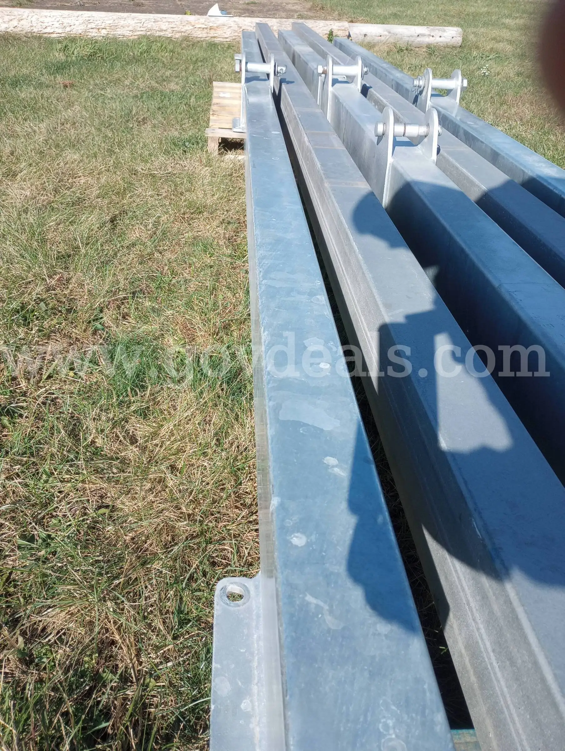 Solar panel items 3 Rectangular beams (see other auctions for more items)
