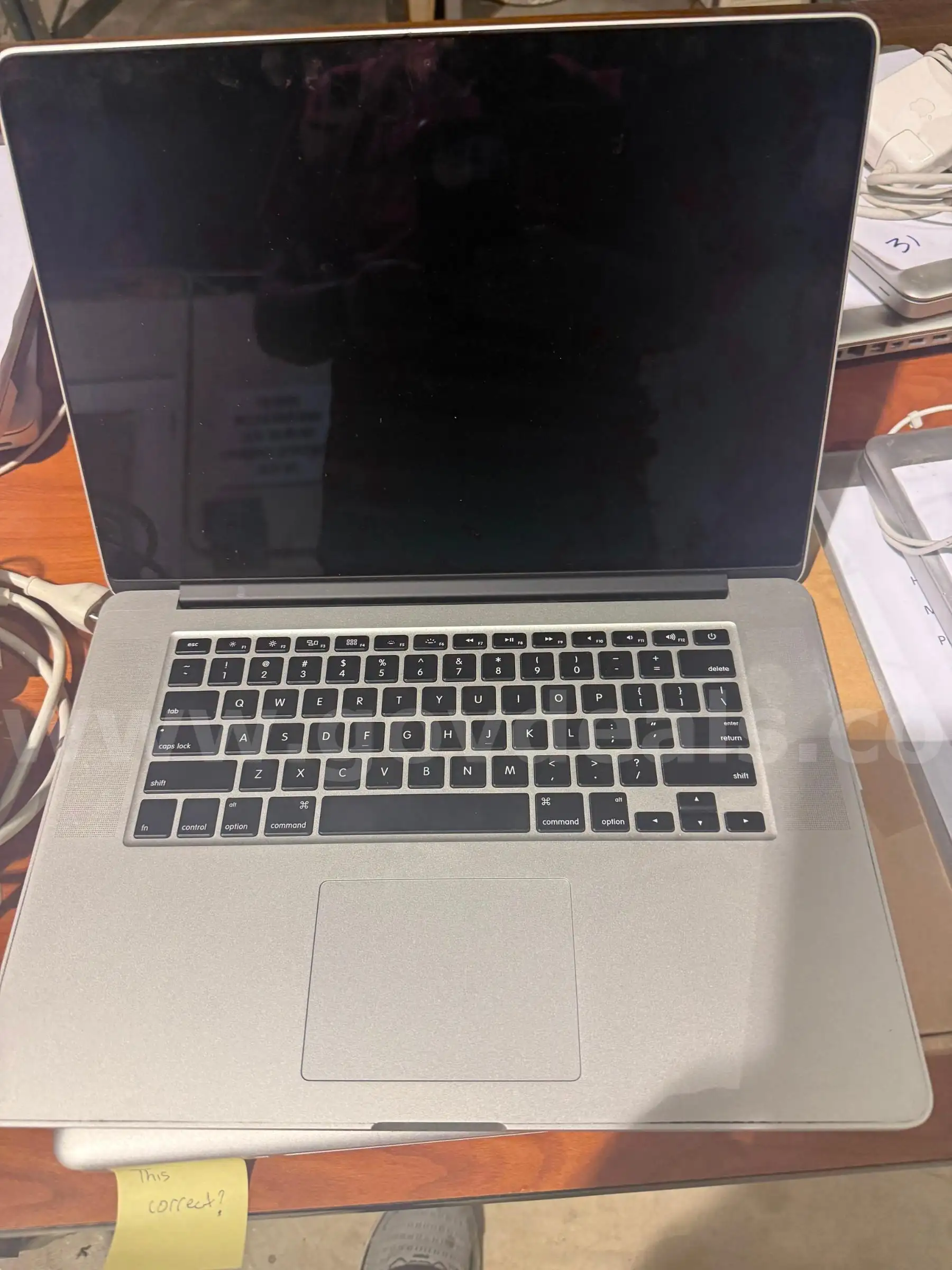 2 MacBook 15 inch Laptops