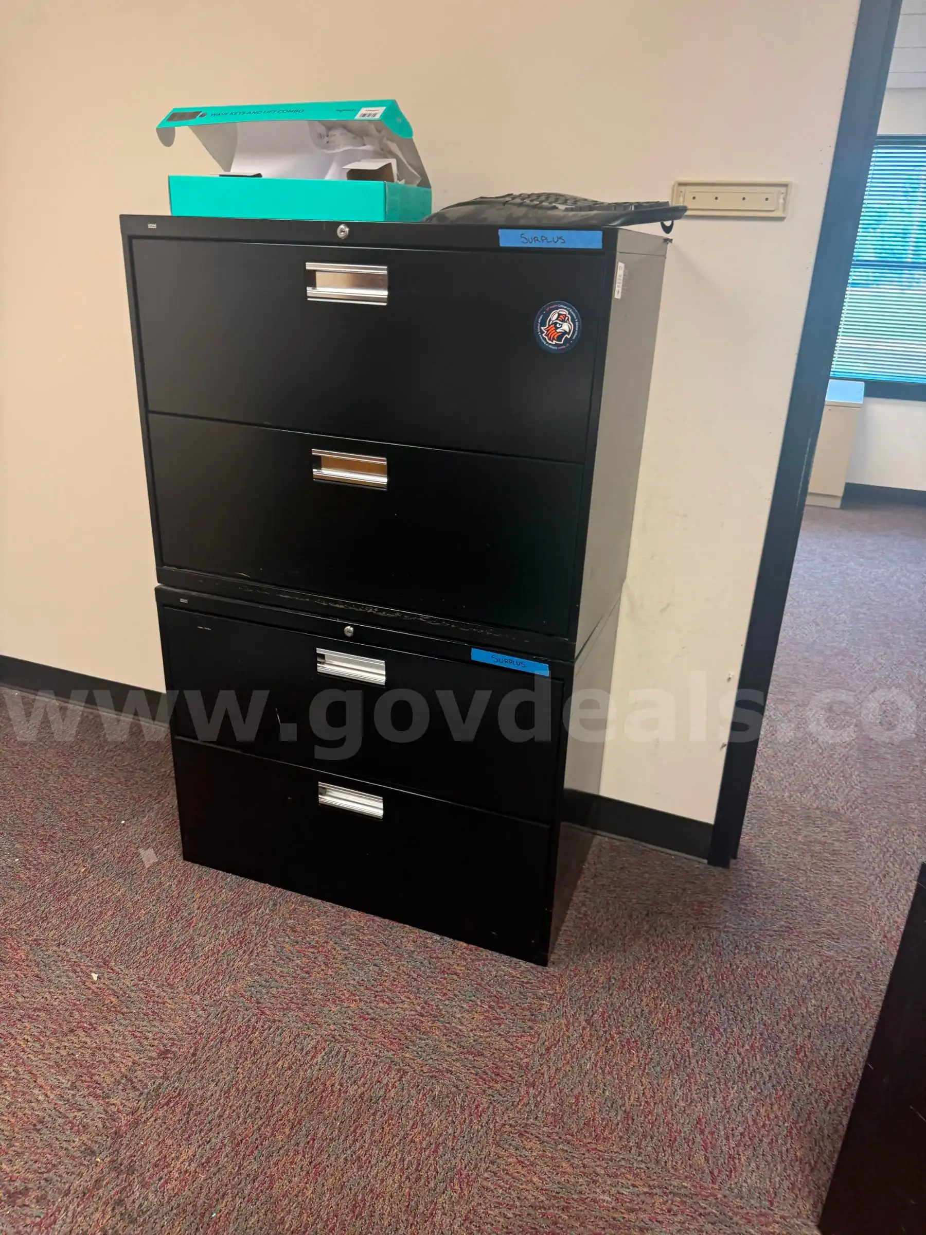 One lot of office furniture
