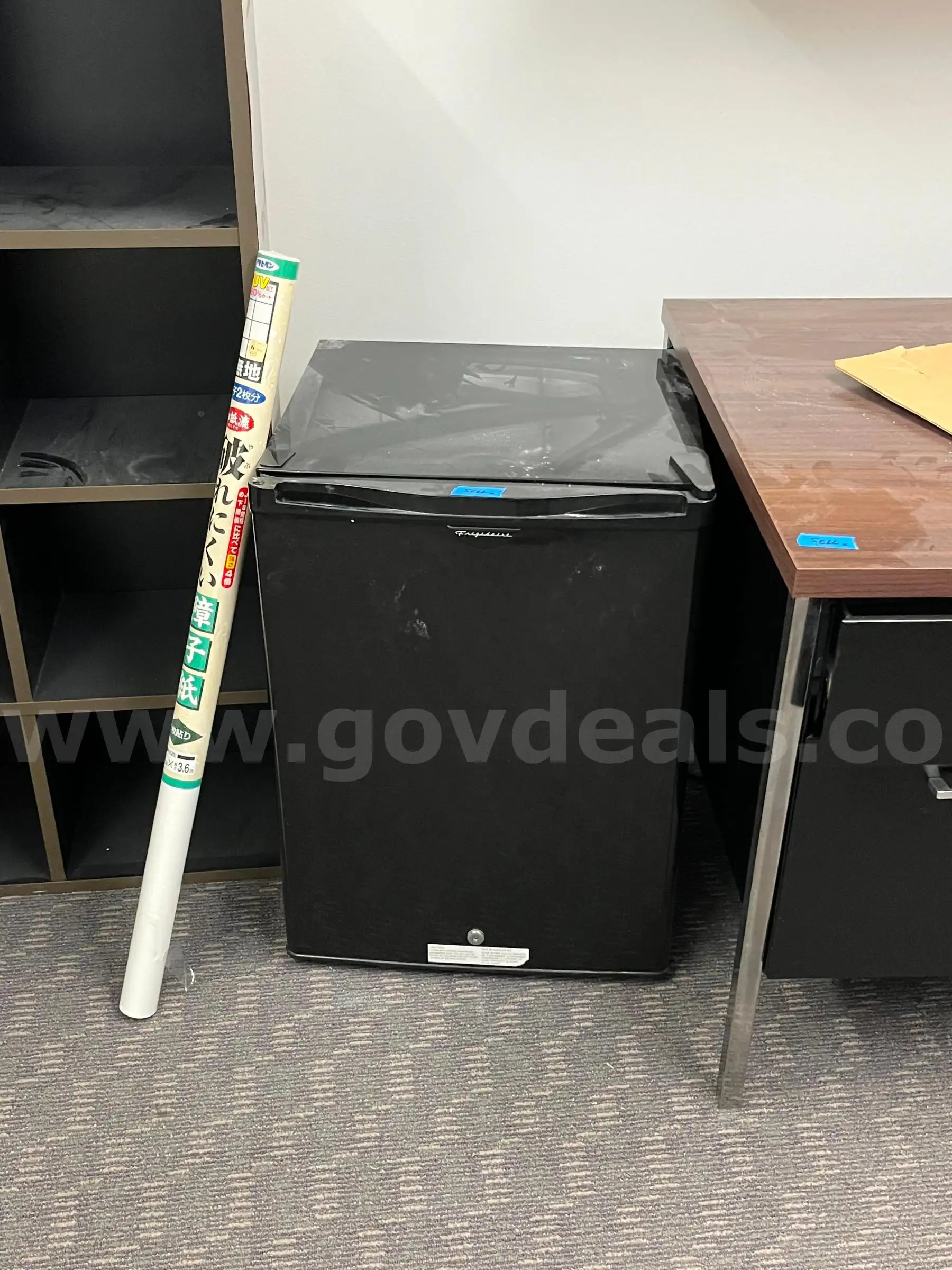 Small Black Fridge
