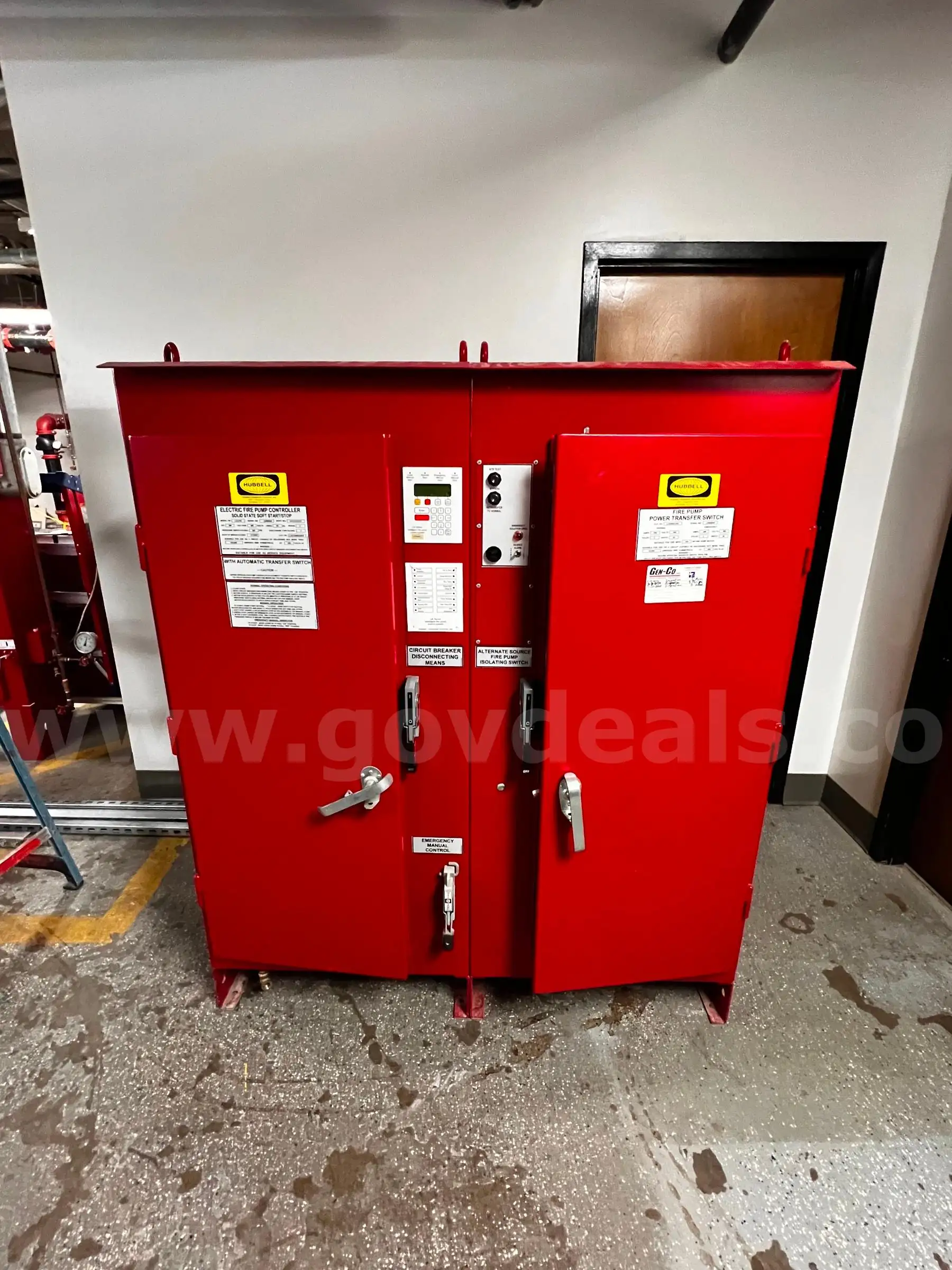 Hubbell Fire Pump Transfer Switch PARTS ONLY