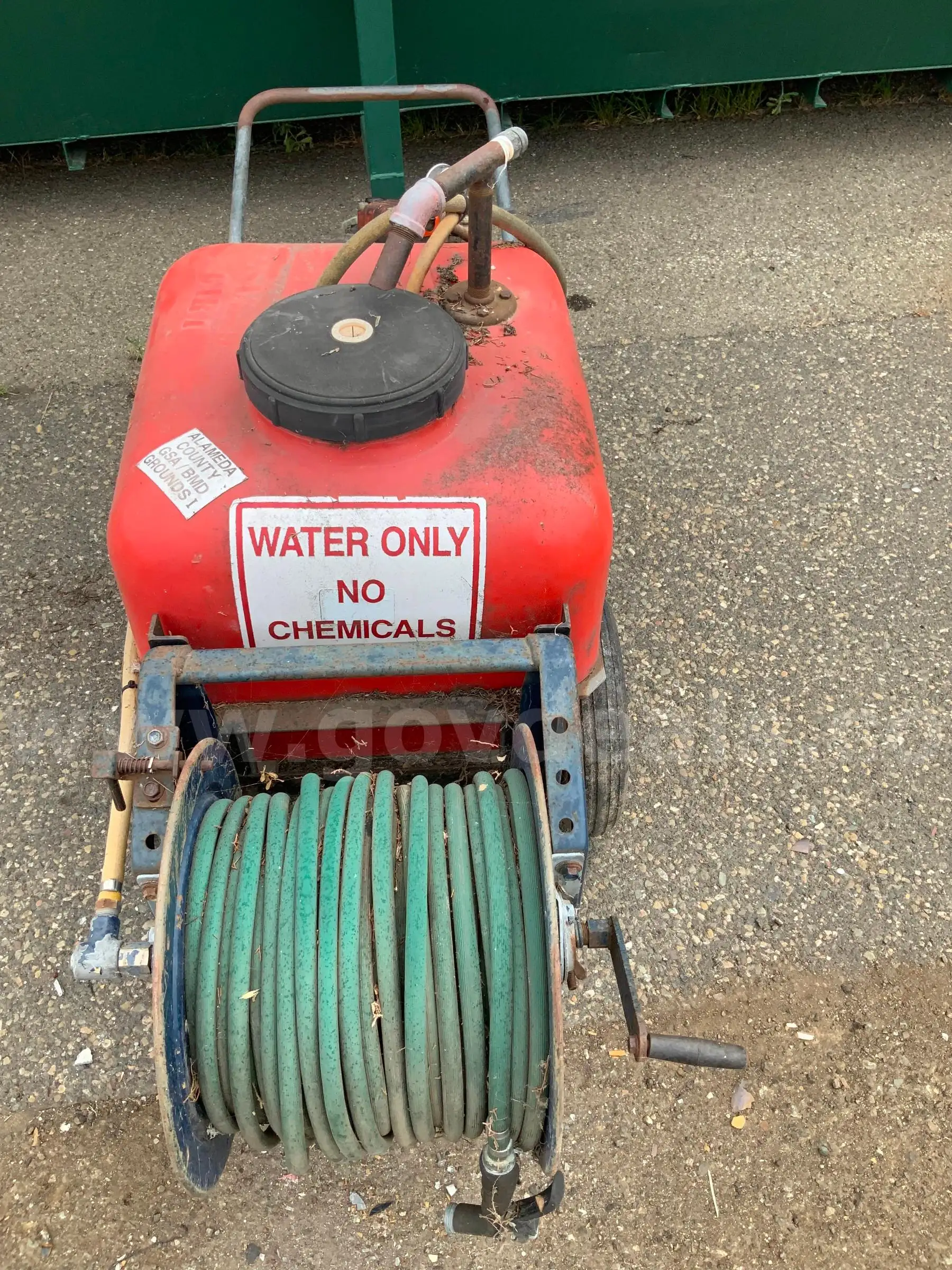 FMC Portable Water Sprayer Wagon