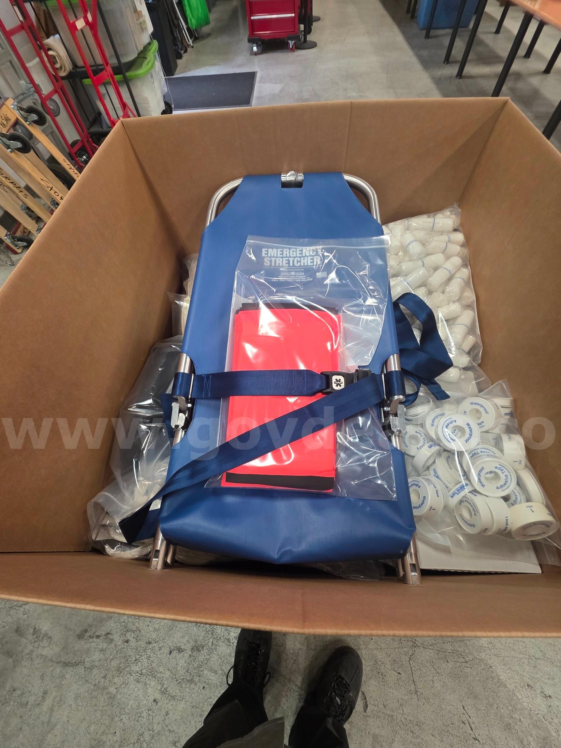 (1) LOT OF MASS CASUALTY SUPPLIES