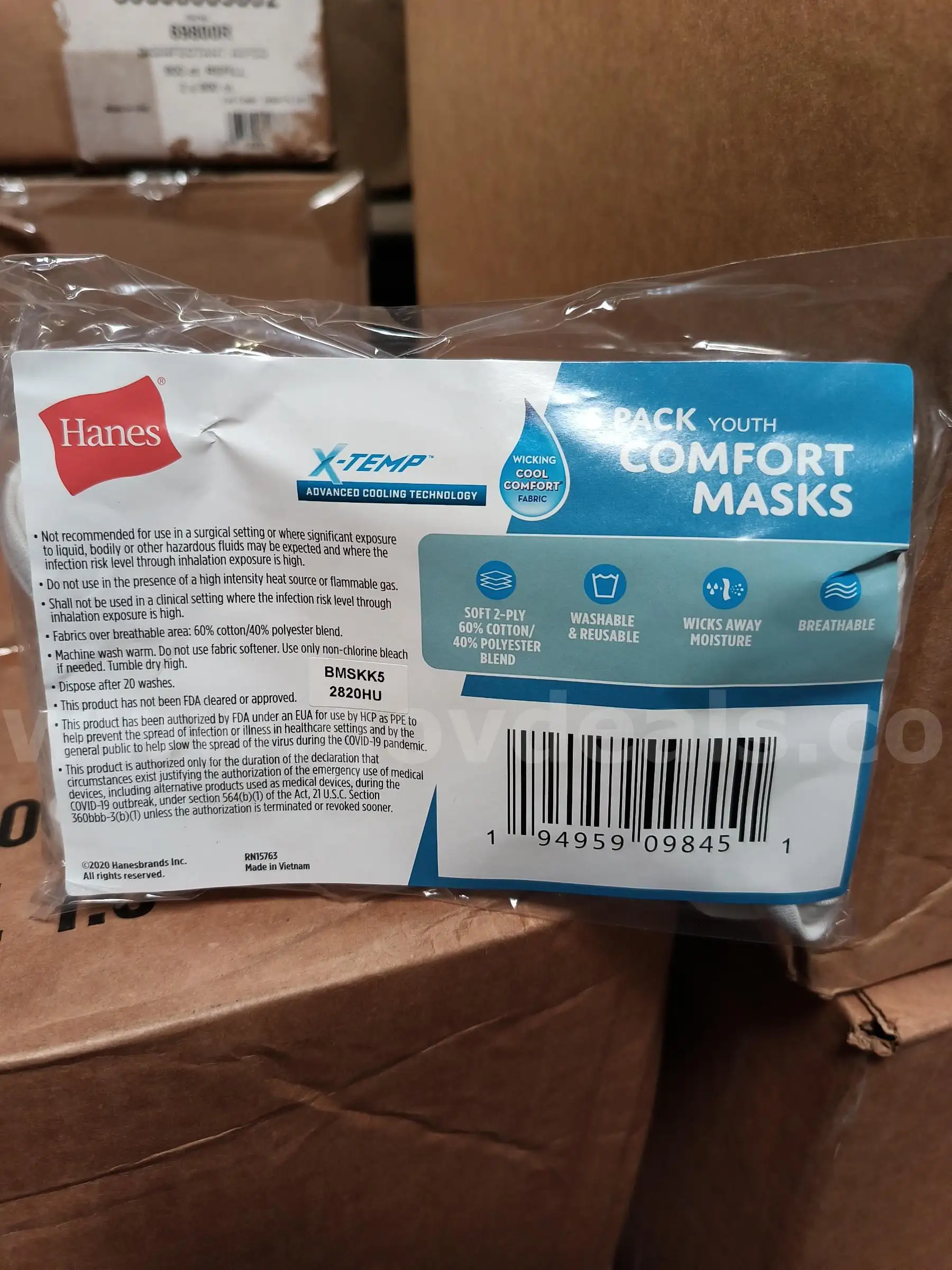 Youth cloth face masks