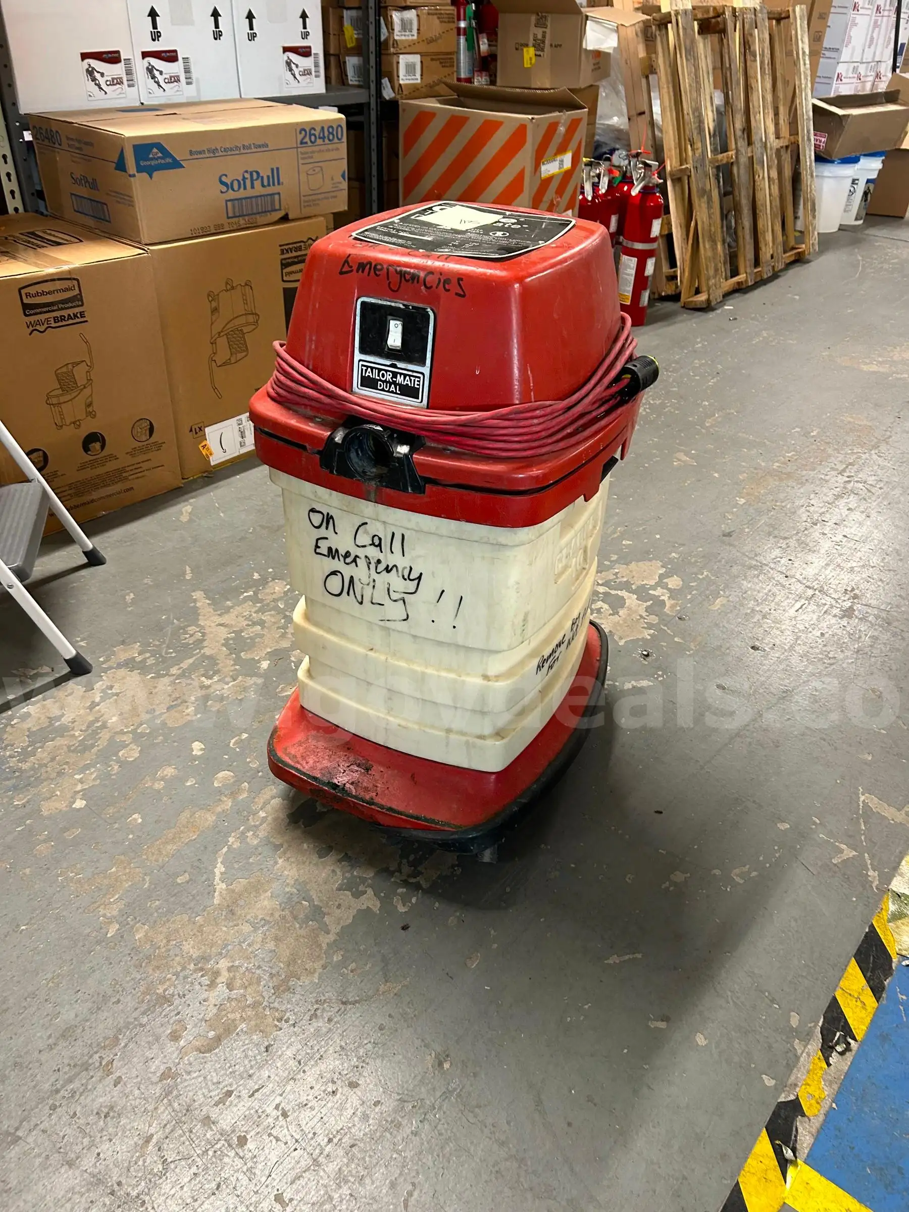 Used Clarke Tailor Mate Wet Dry Vac