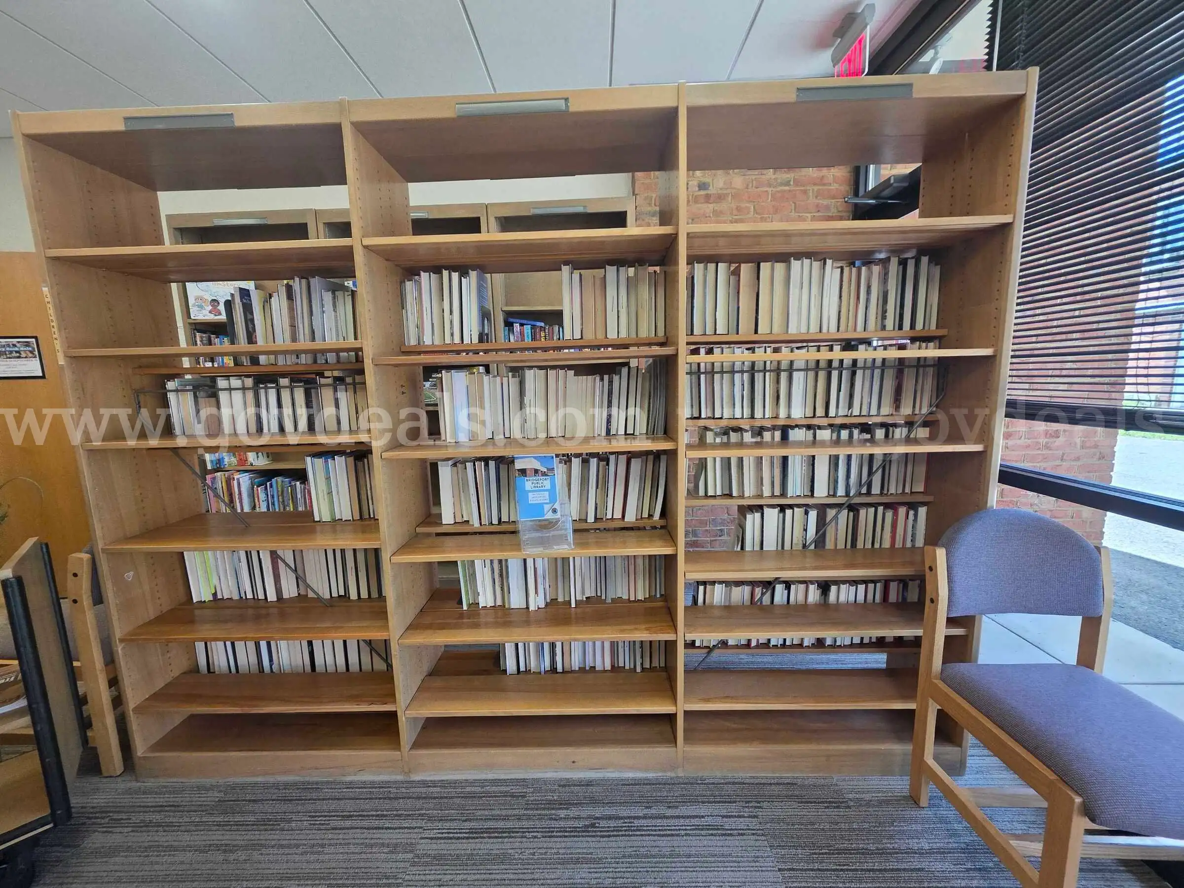 Double sided book shelves (2)