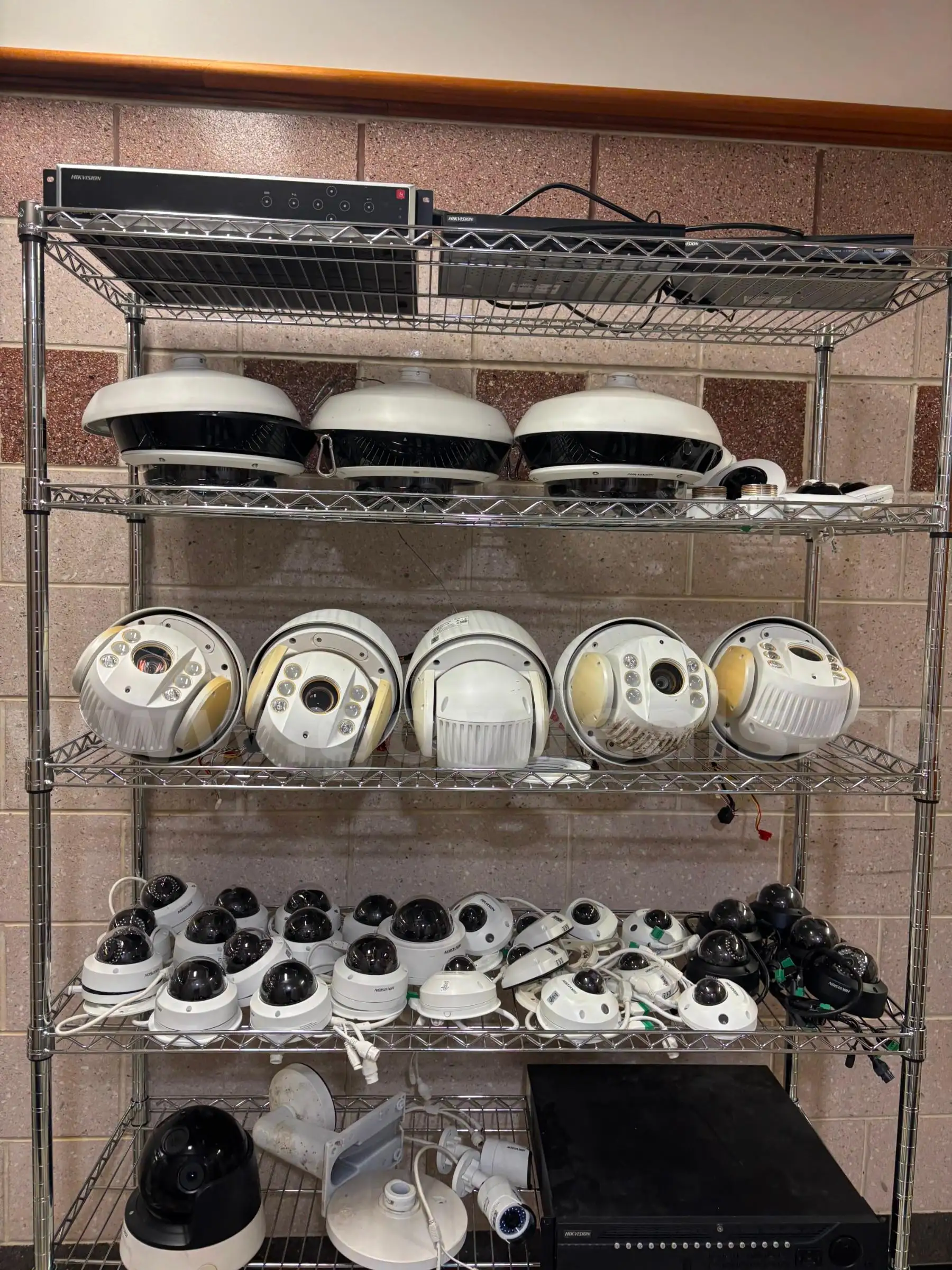 Security cameras and DVRs