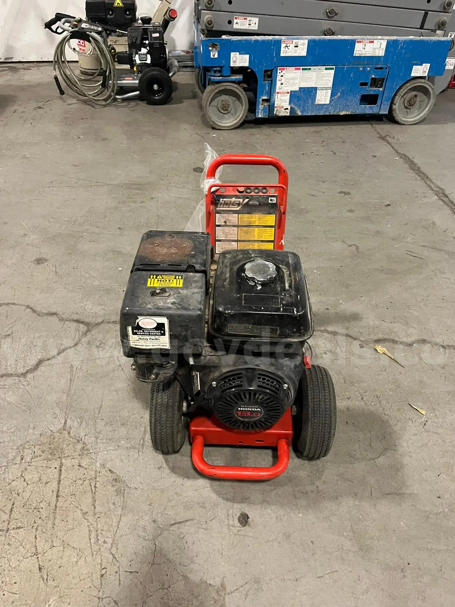 Hotsy pressure washer