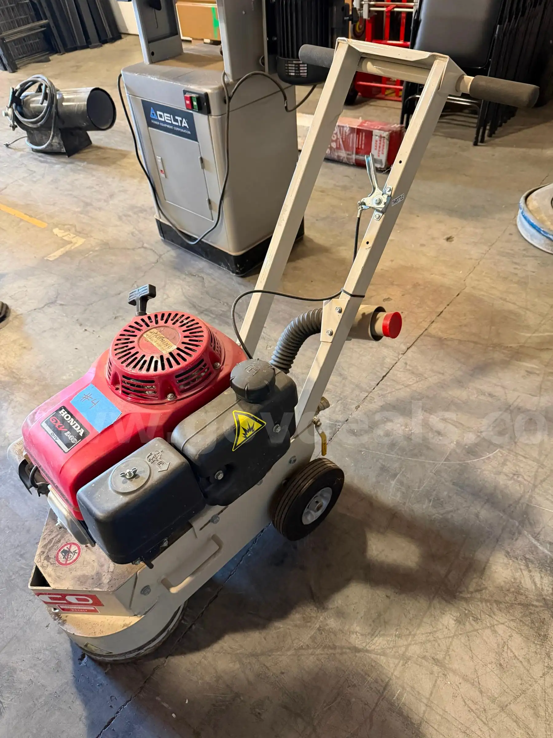EDCO Honda GXV 340 - Concrete Floor Grinder