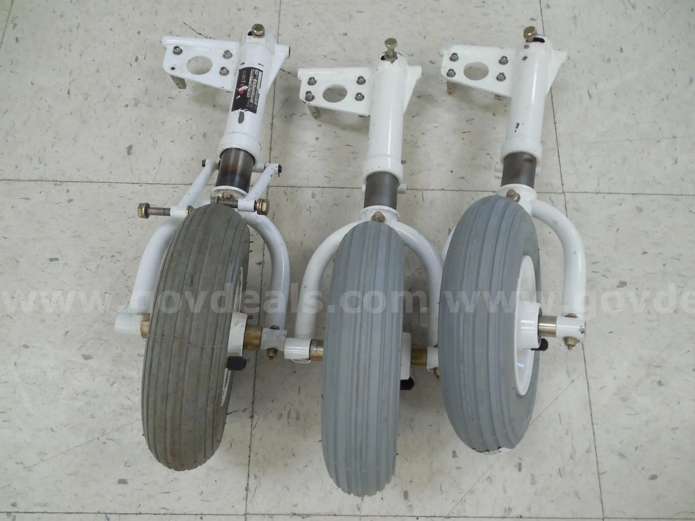 Drone legs with attached wheels