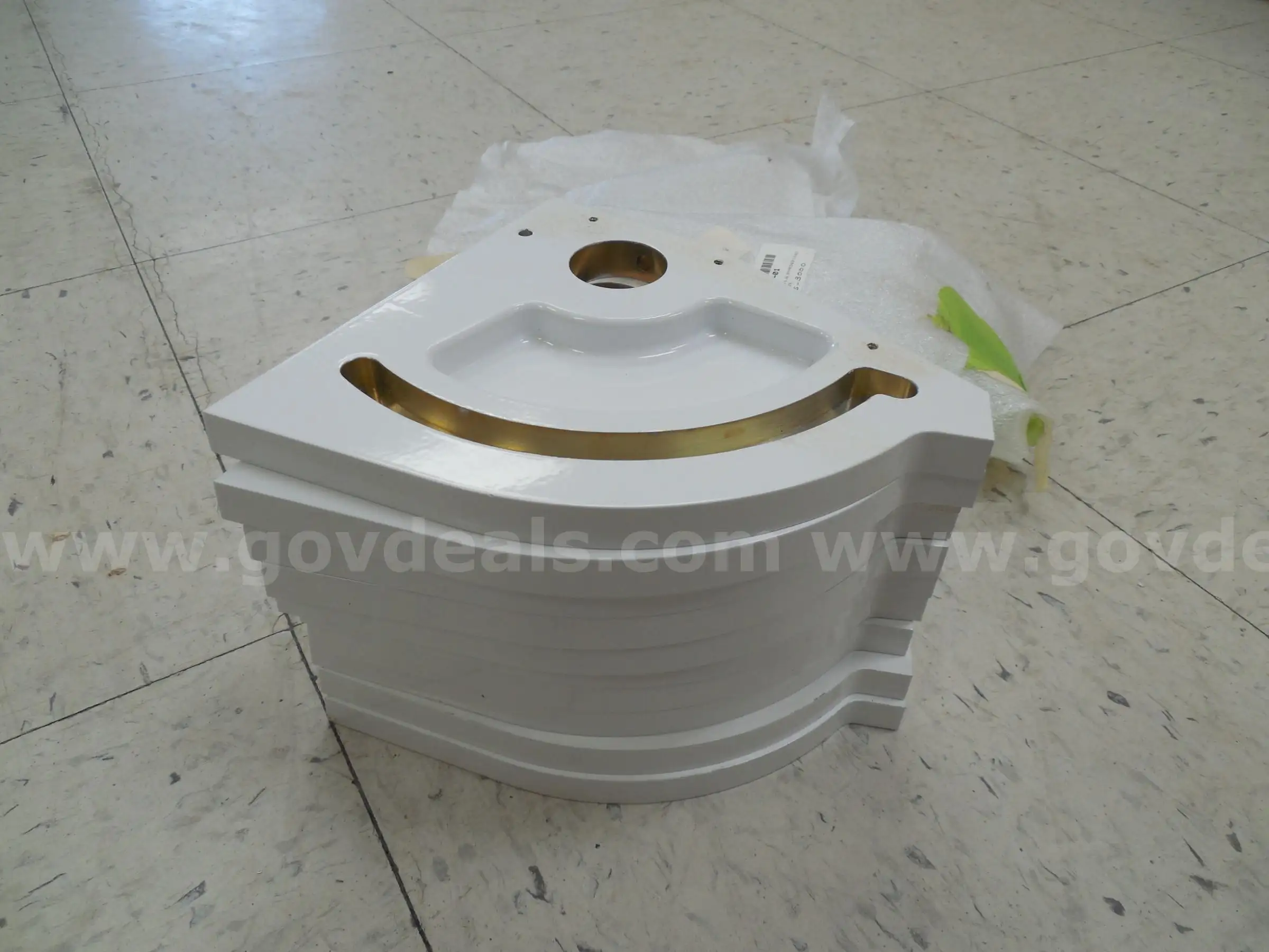 Ten drone arm bolt-on slotted L.H. panels.