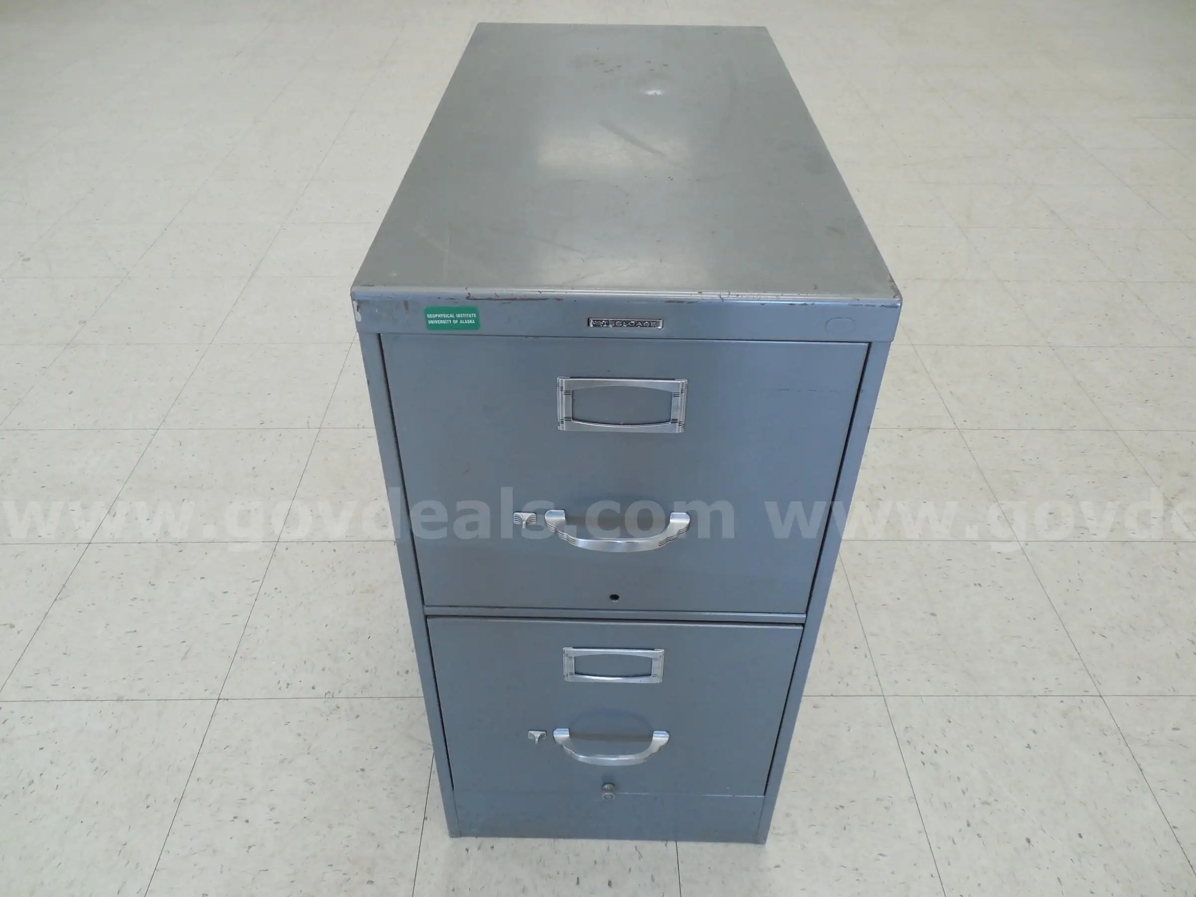 Two drawer filing cabinet