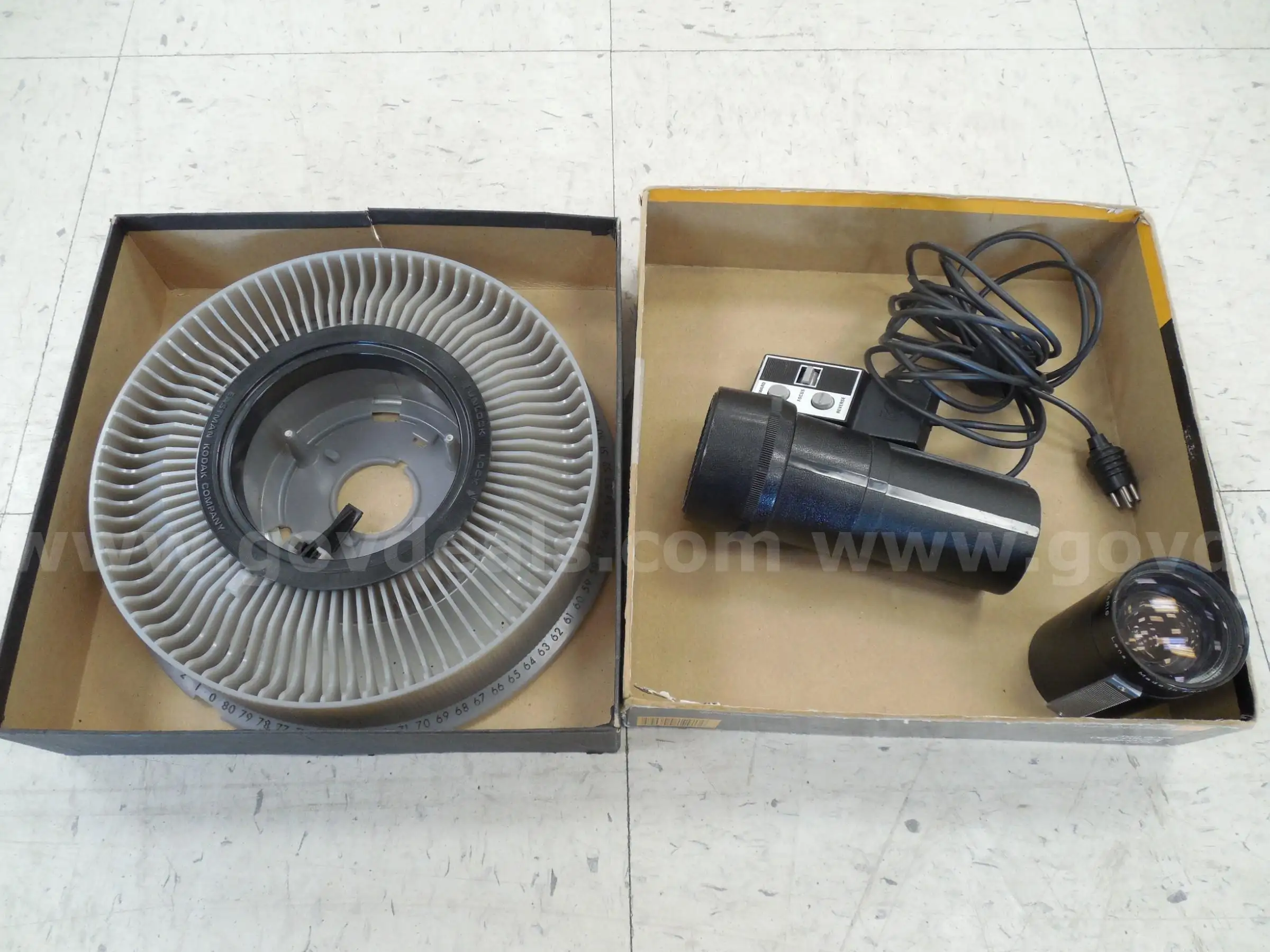 Kodiak slide projector accessories