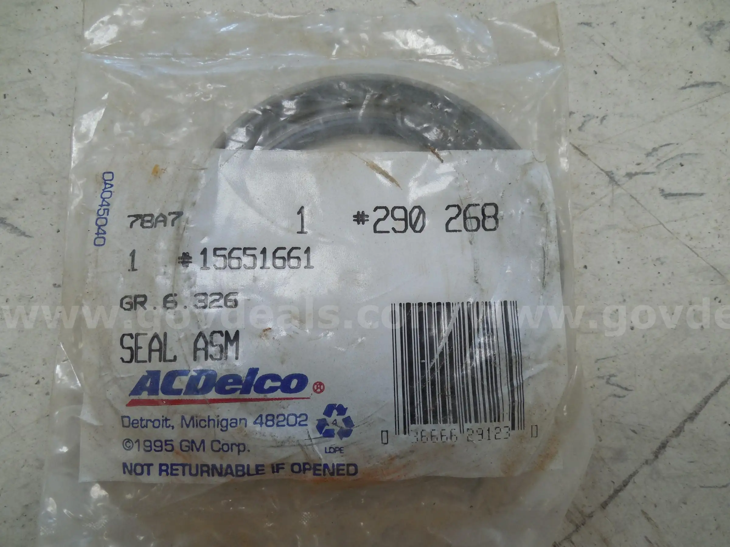 ACDelco Wheel Bearing Seal