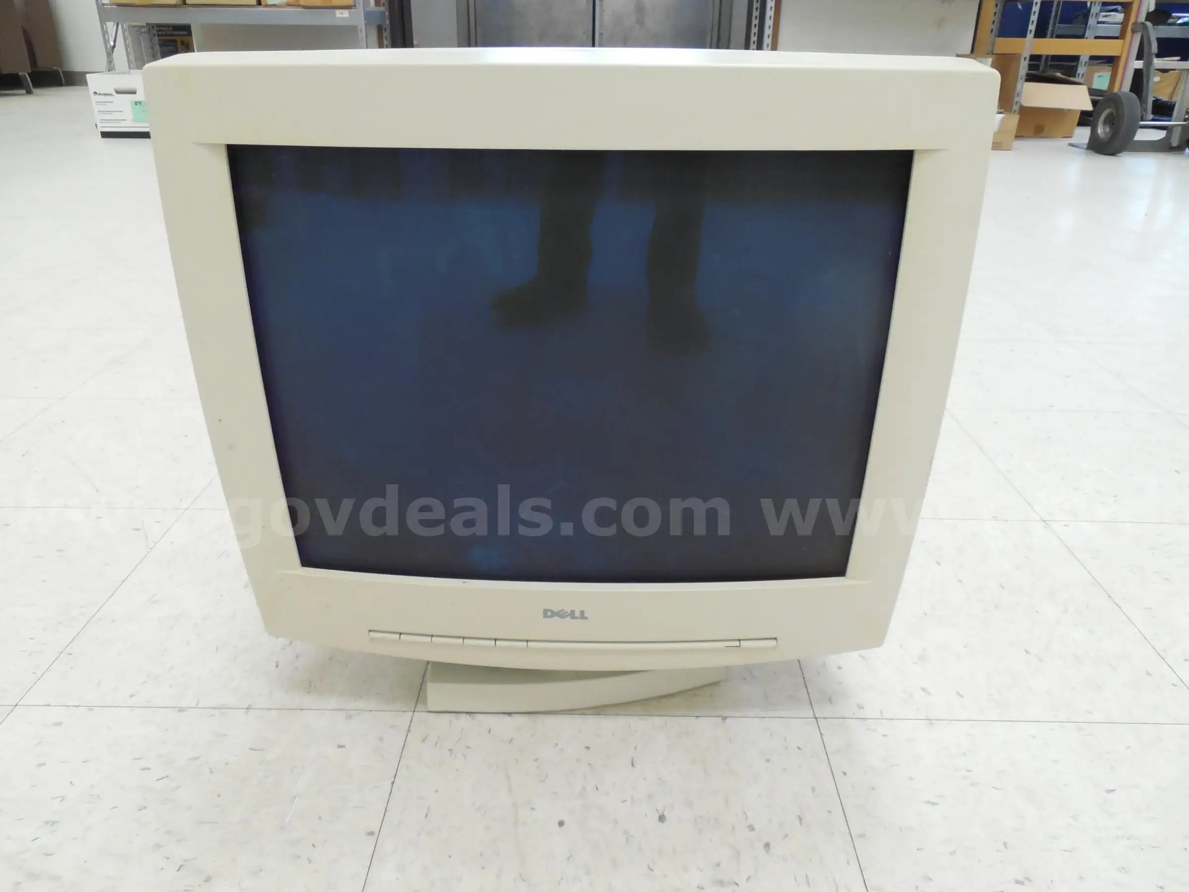 Vintage Dell monitor
