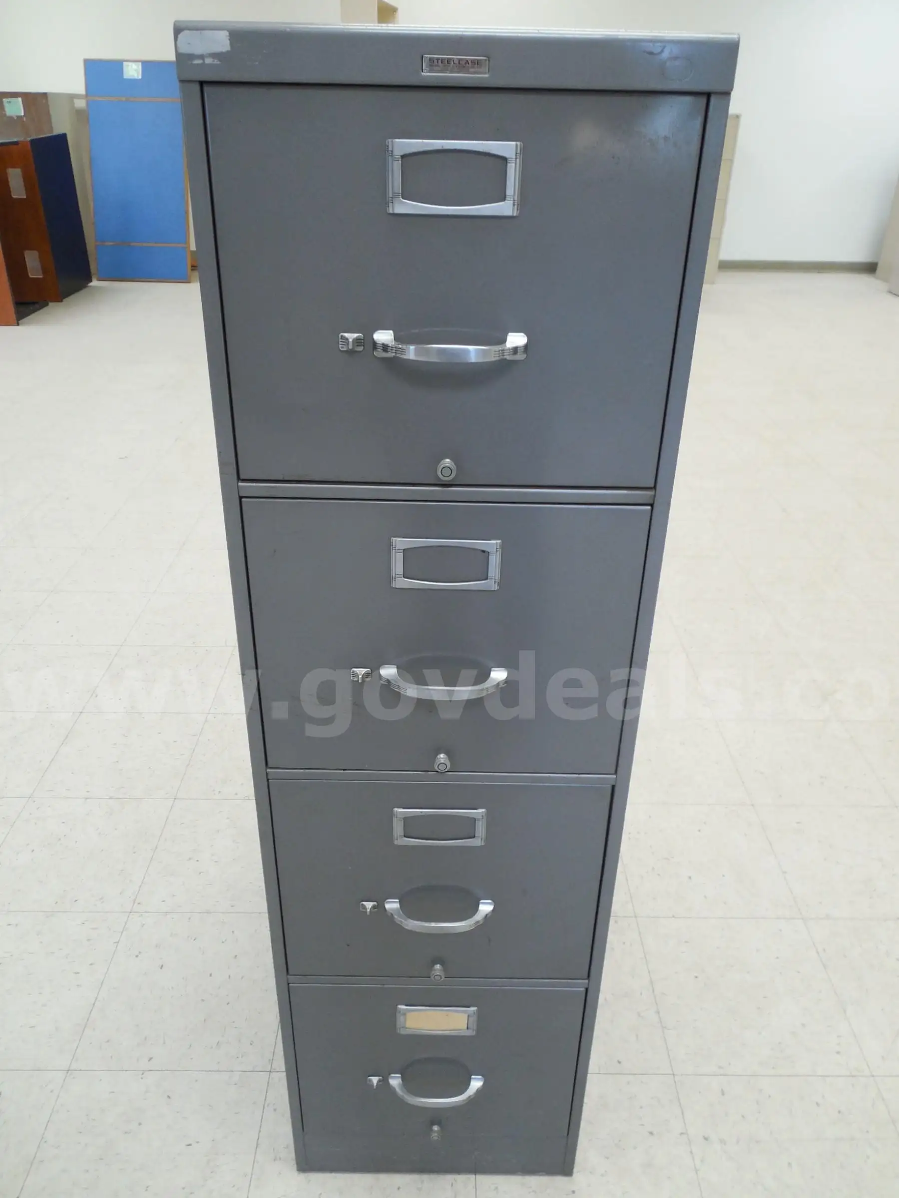Four drawer filing cabinet