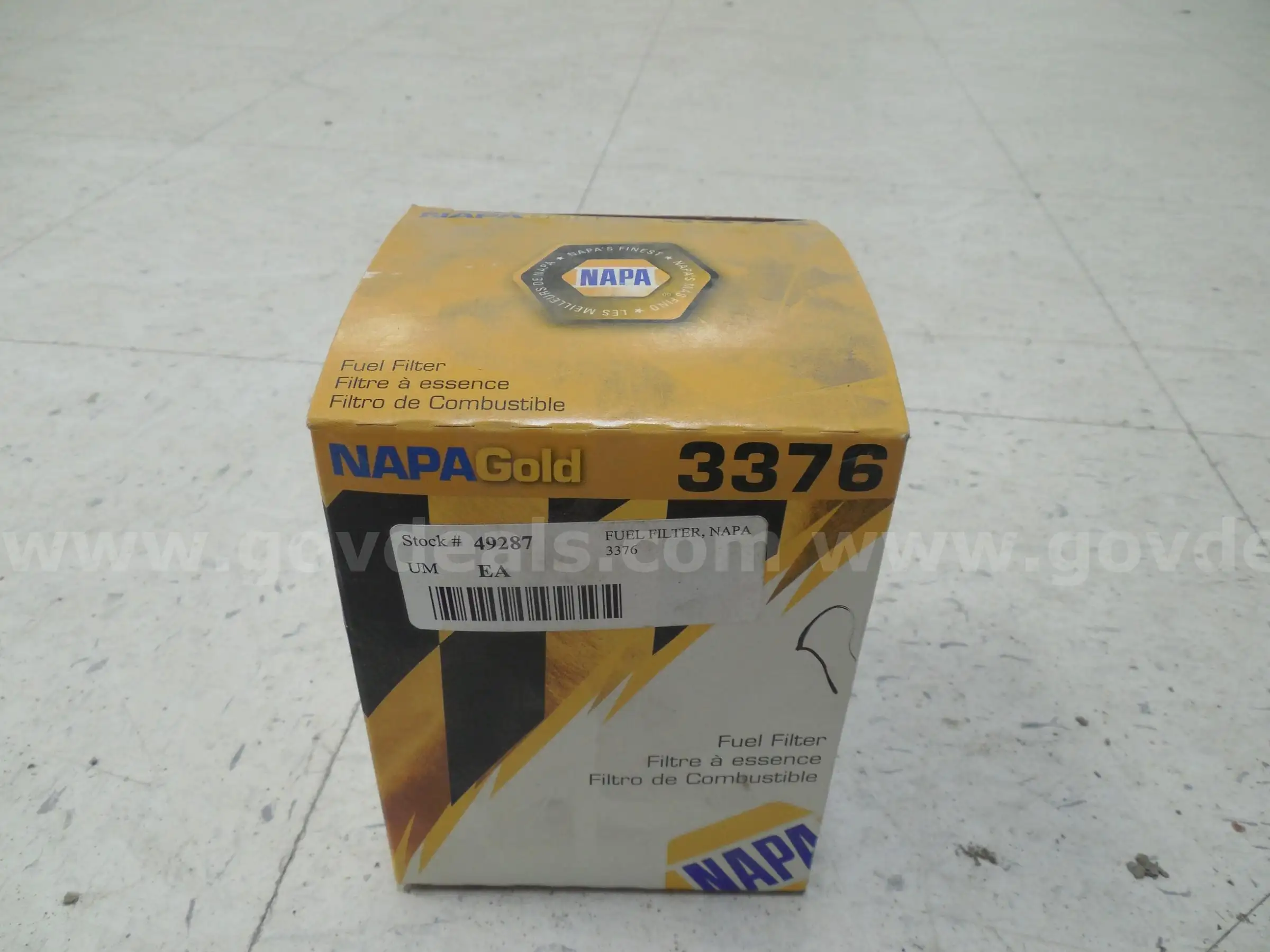 Fuel filter - 3376 - stock # 49287 - A
