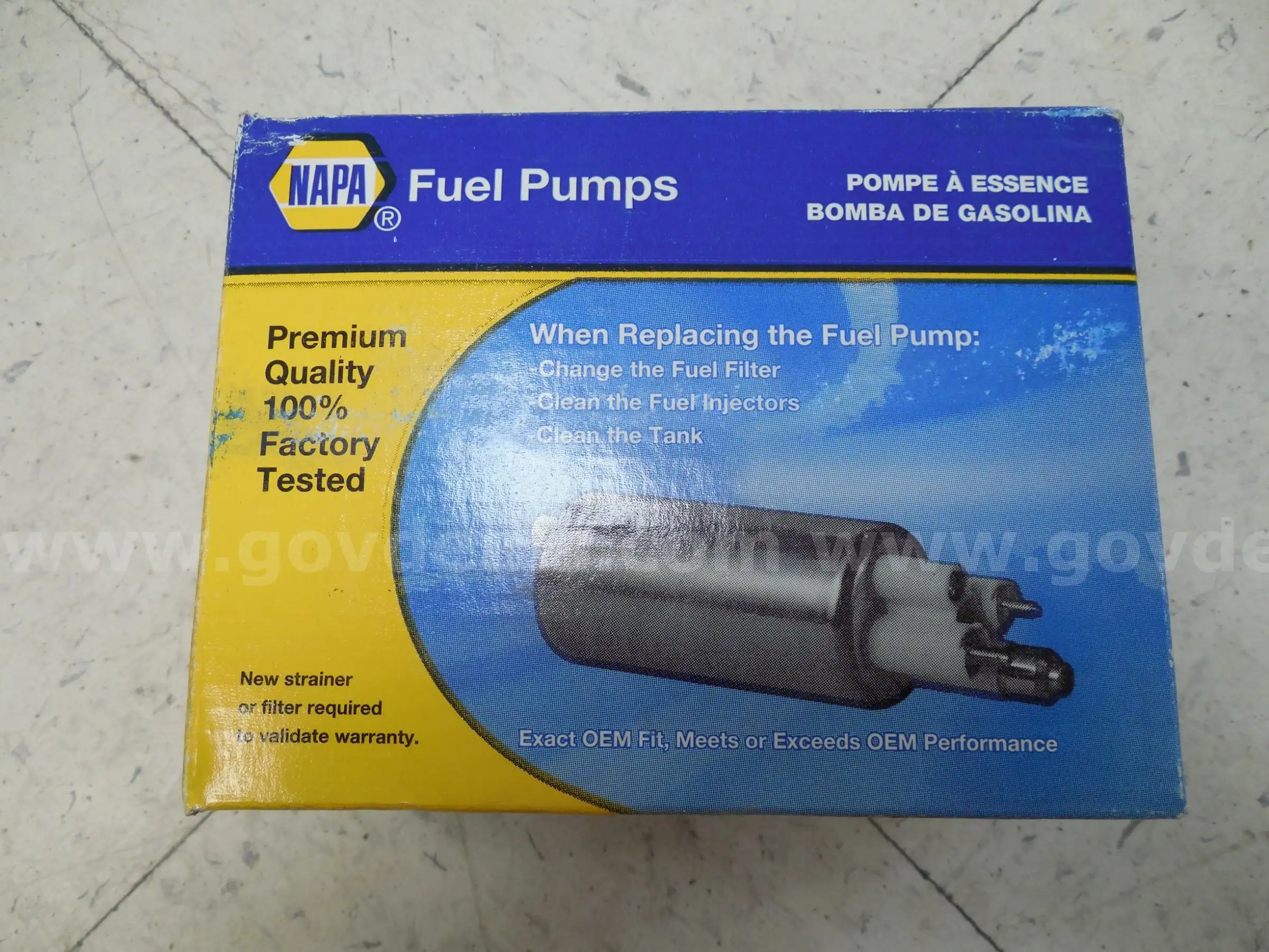 Gas fuel pump - FUP B0206P - A