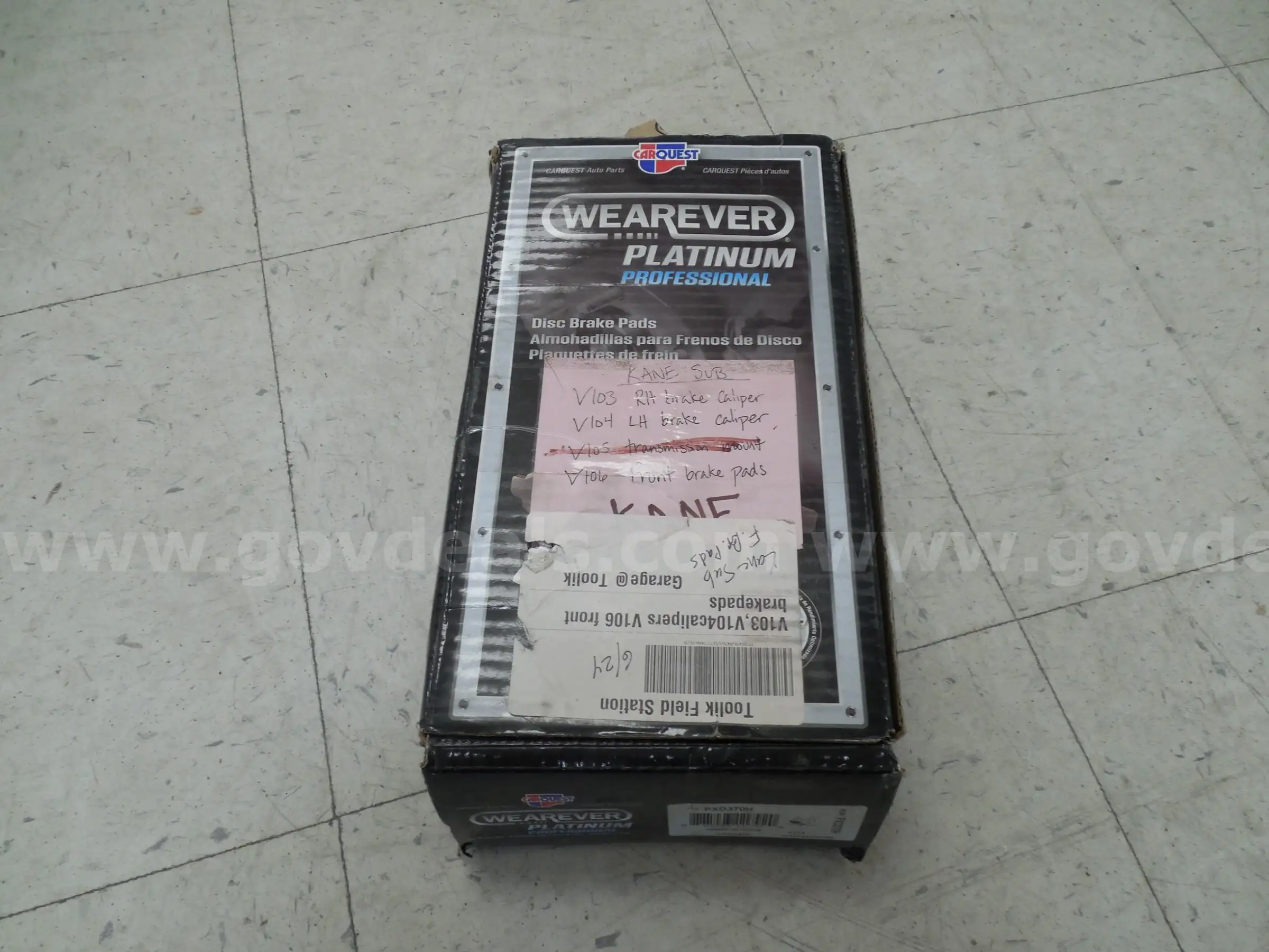 Brake pads - PXD370H - A