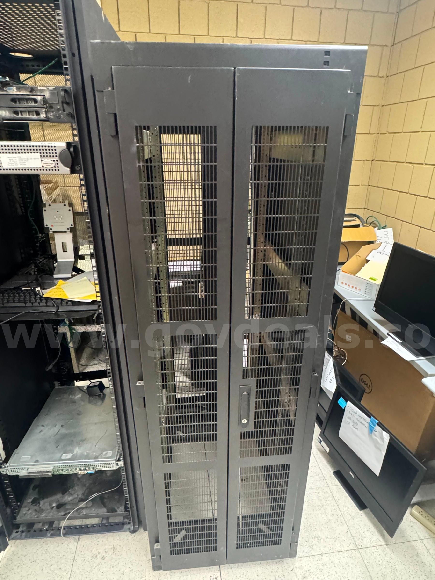 (1) Heavy-Duty Server Rack Cabinet 40U 48U Enclosed Network Equipment Rack