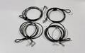 LOT OF 4 KENSINGTON KEY CABLE LOCKS