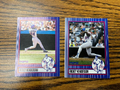Baseball and Olympics trading cards